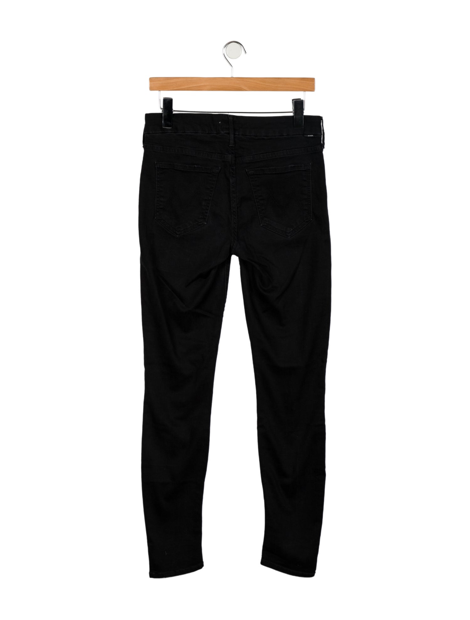 Mother Mid-Rise Skinny Leg Jeans