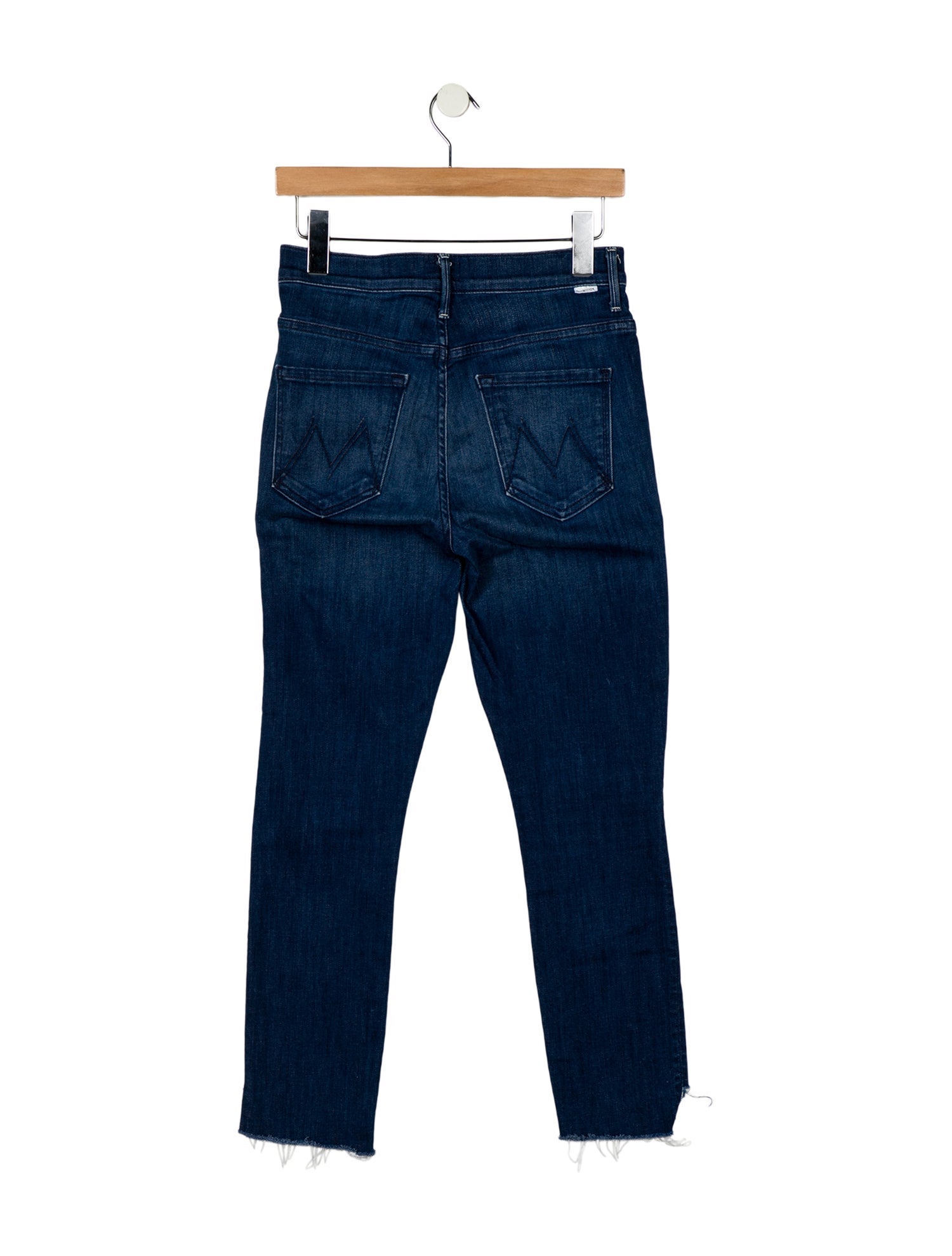 Mother Mid-Rise Skinny Leg Jeans