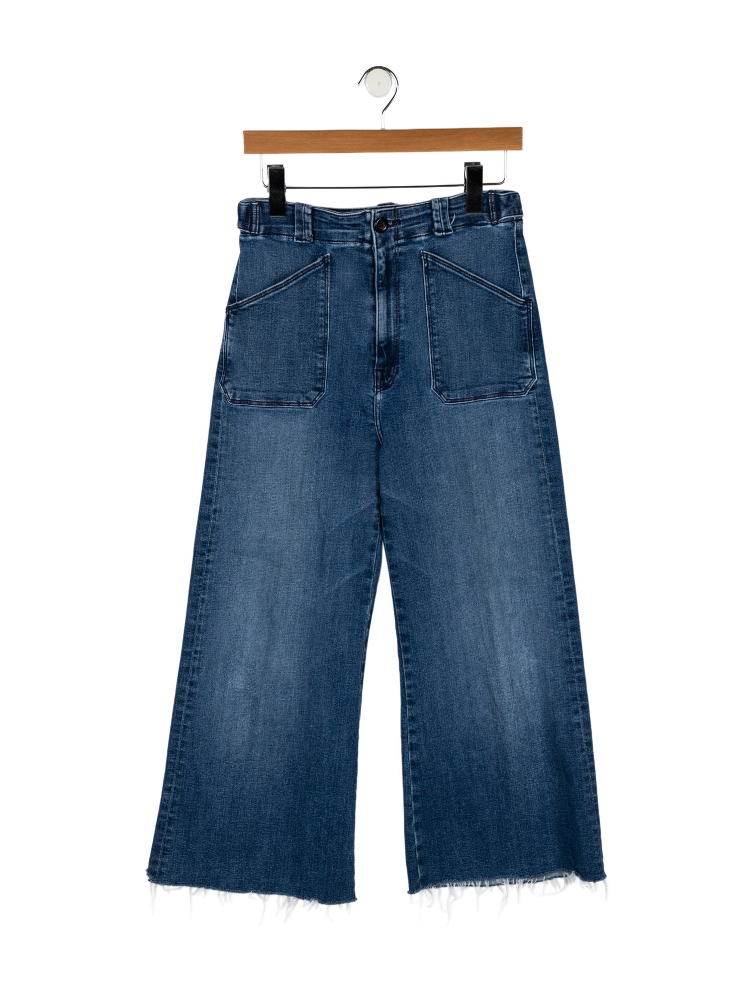 Mother High-Rise Wide Leg Jeans