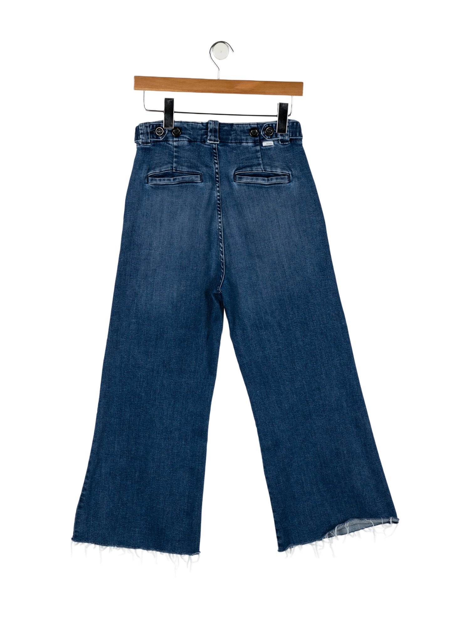 Mother High-Rise Wide Leg Jeans