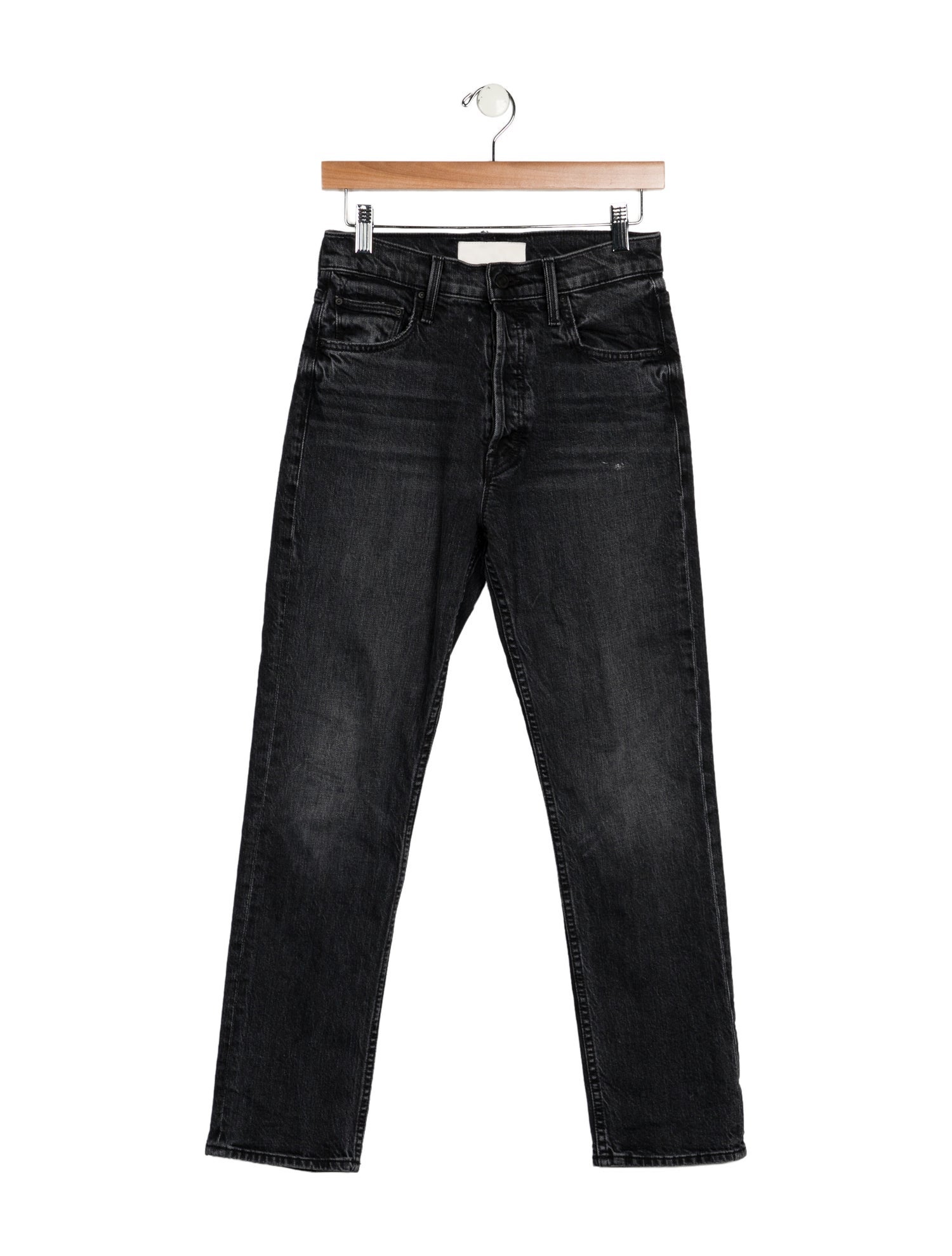Mother High-Rise Straight Leg Jeans