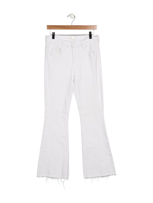 Mother Mid-Rise Wide Leg Jeans