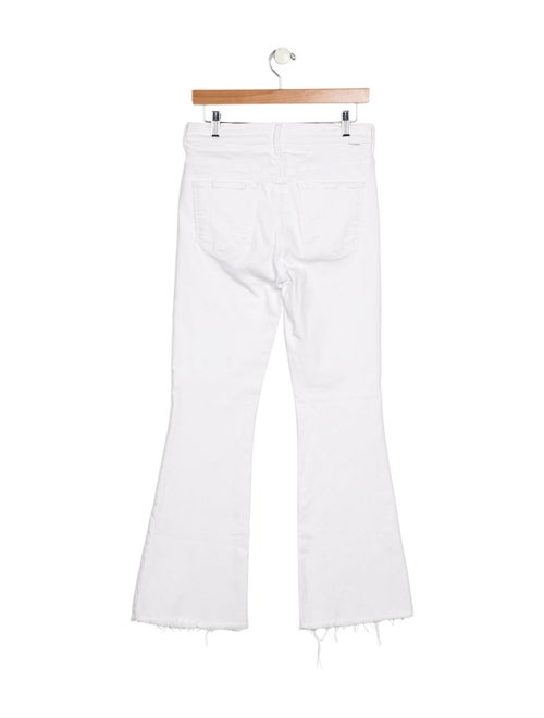 Mother Mid-Rise Wide Leg Jeans