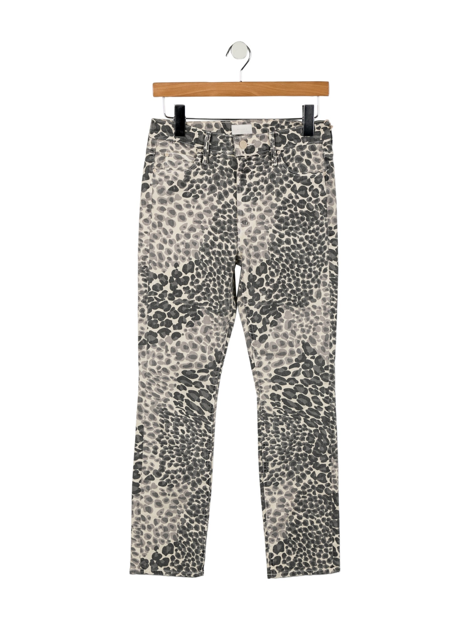 Mother Mid-Rise Straight Leg Jeans