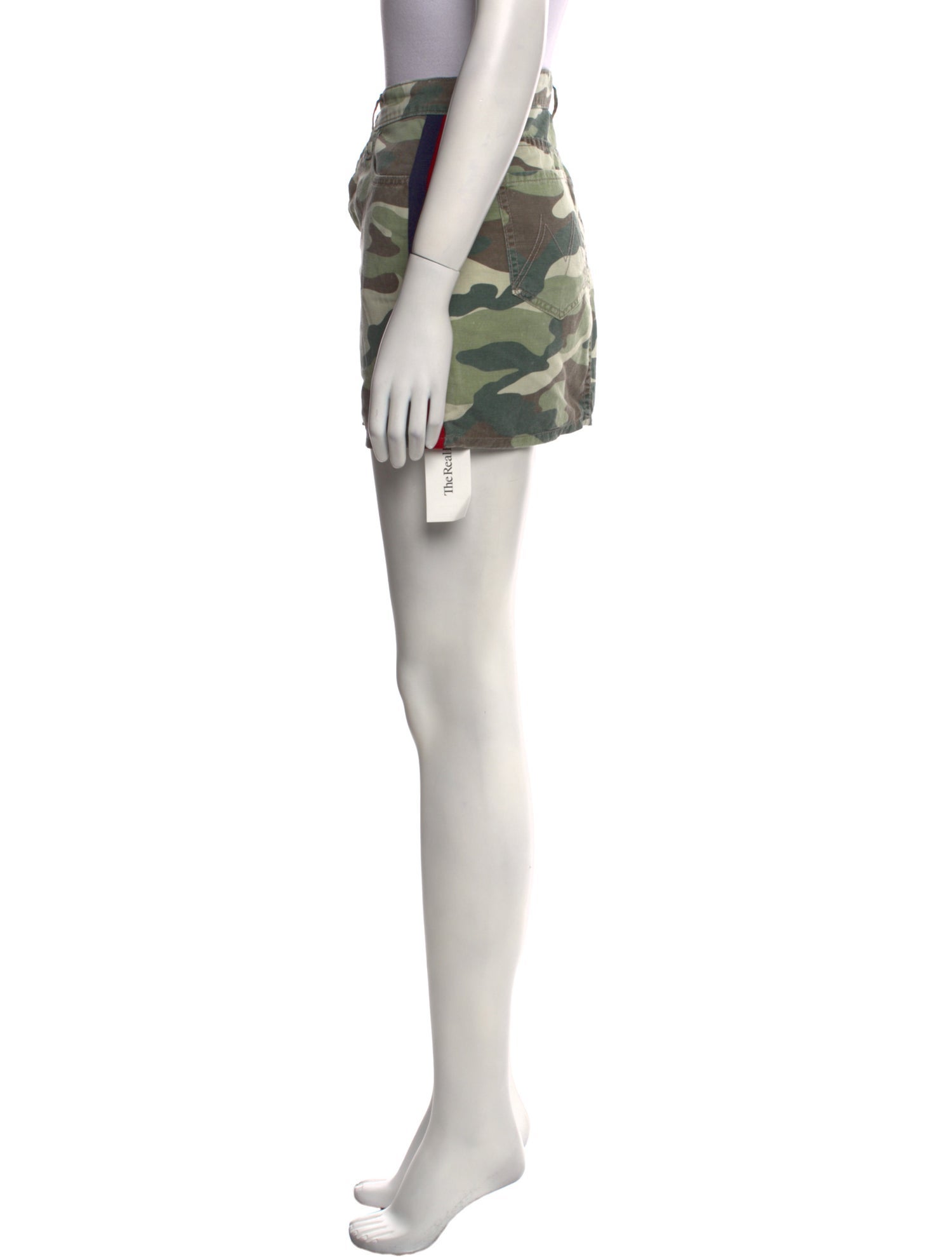 Mother Camouflage Print Mini Skirt