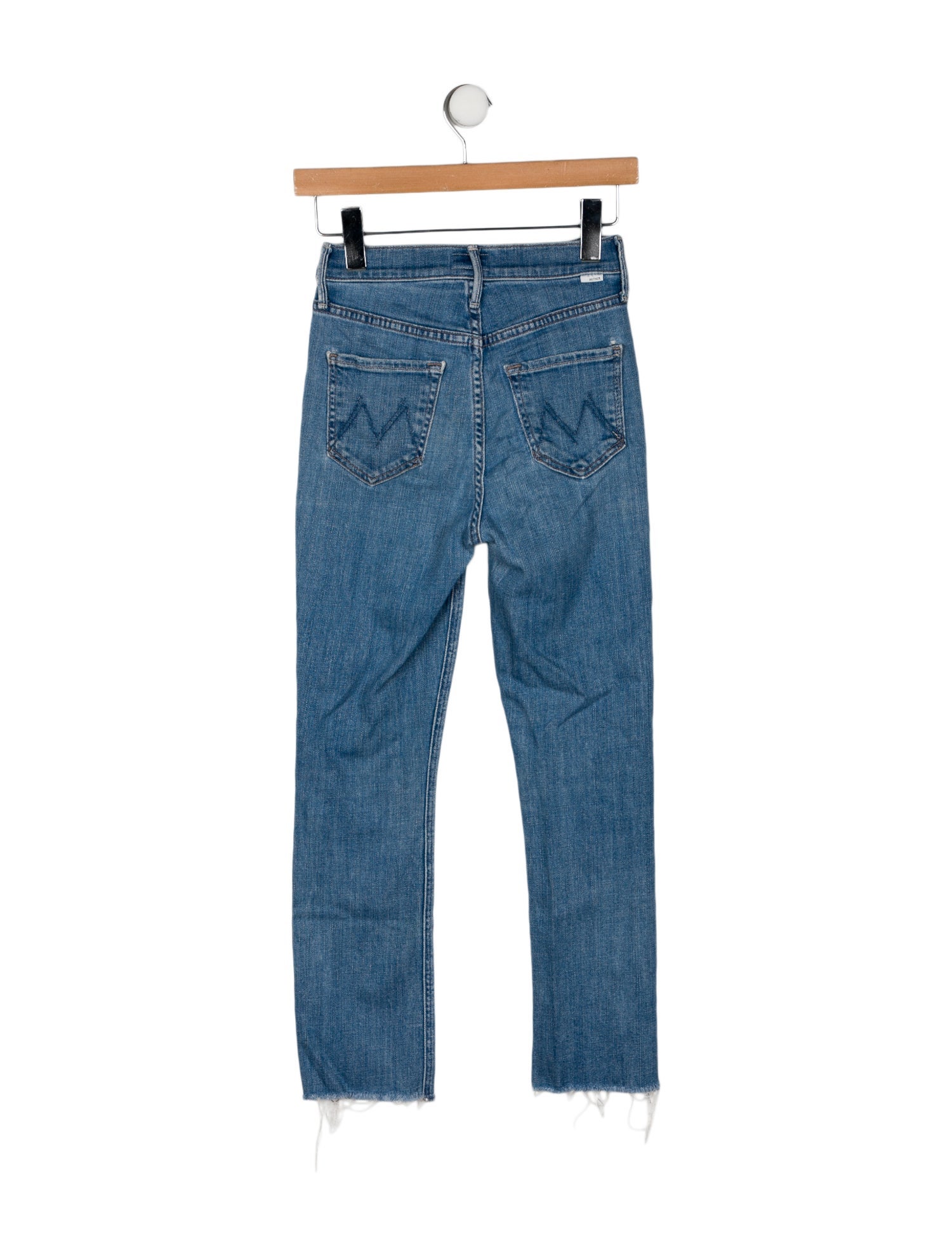 Mother High-Rise Straight Leg Jeans