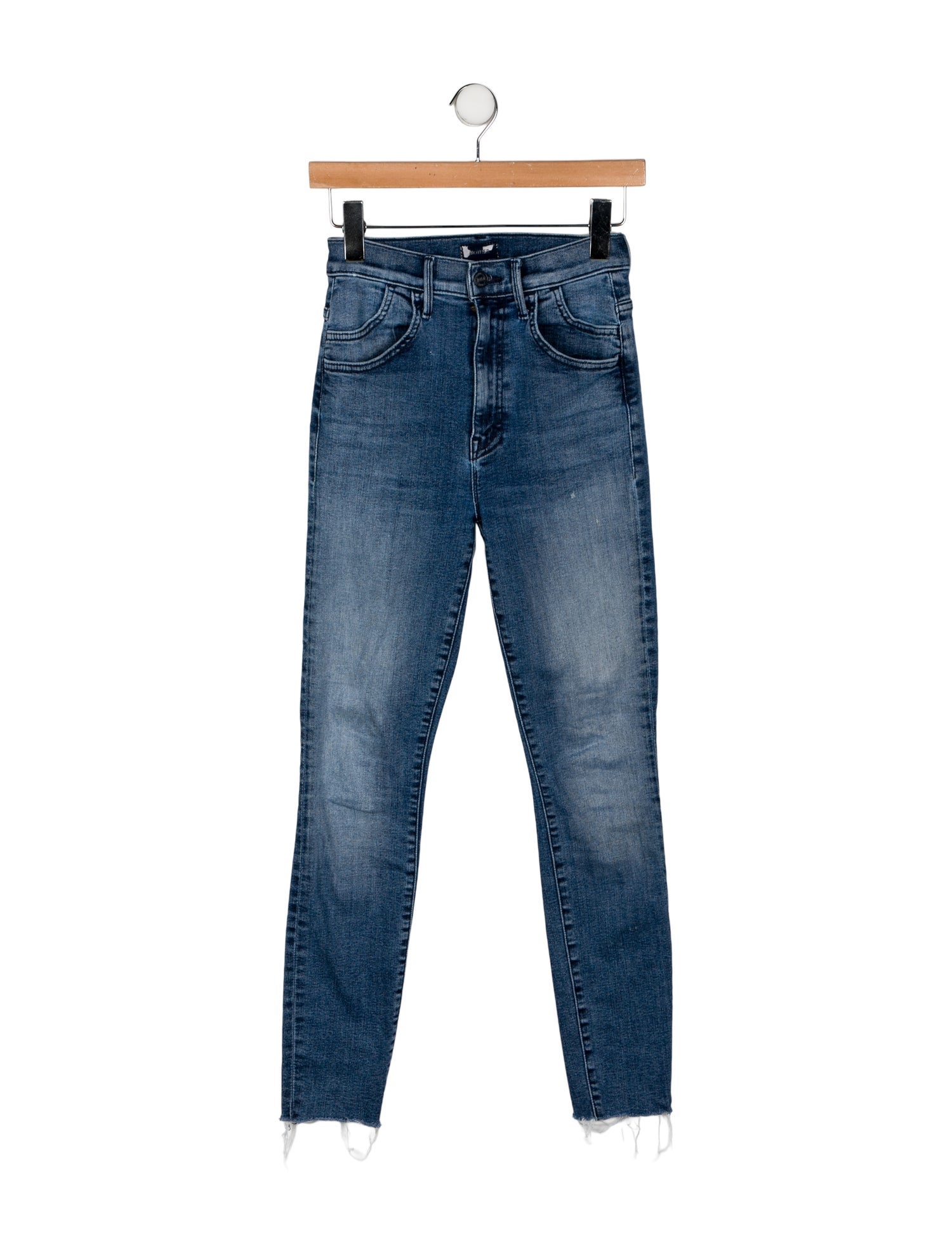 Mother High-Rise Skinny Leg Jeans