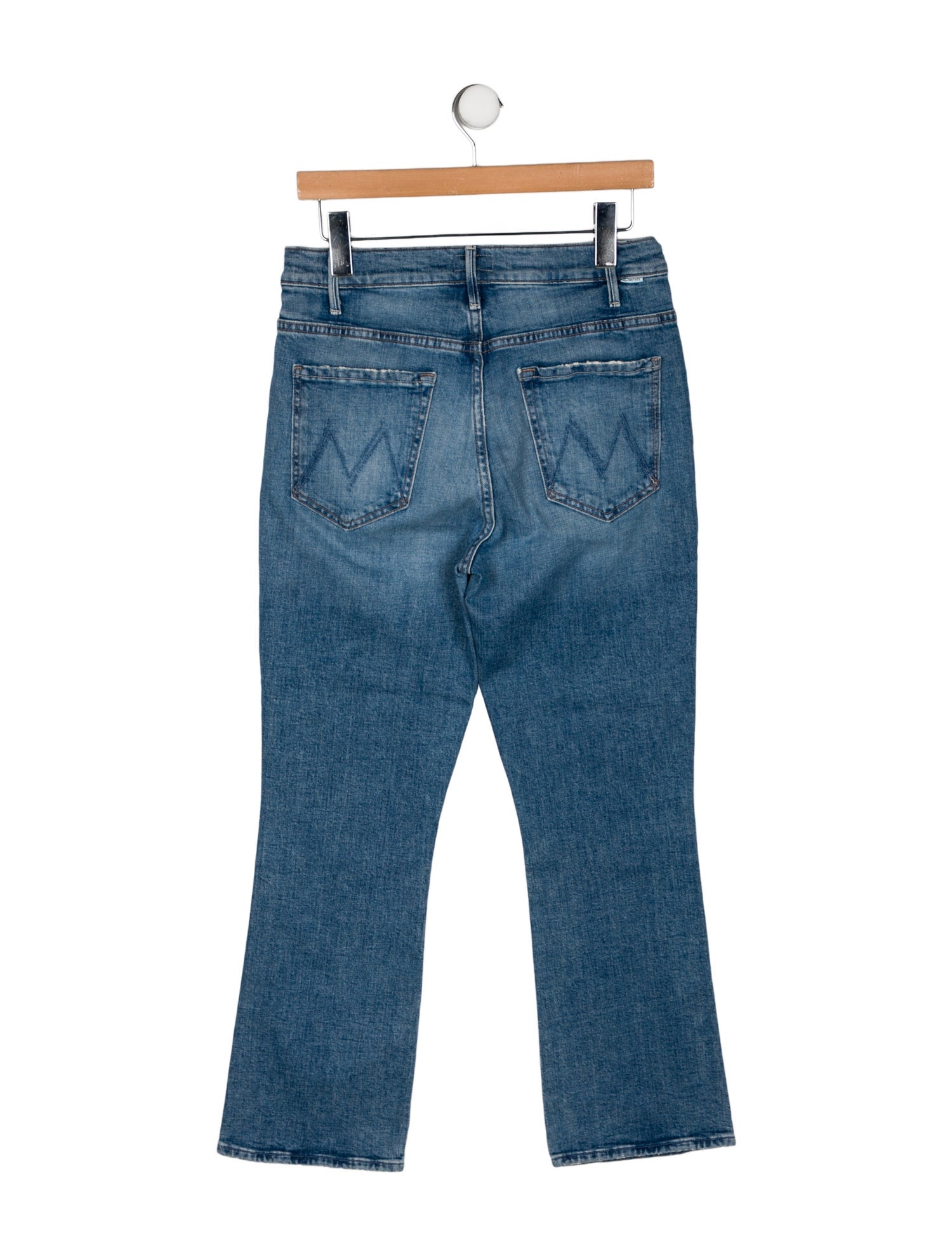 Mother High-Rise Straight Leg Jeans