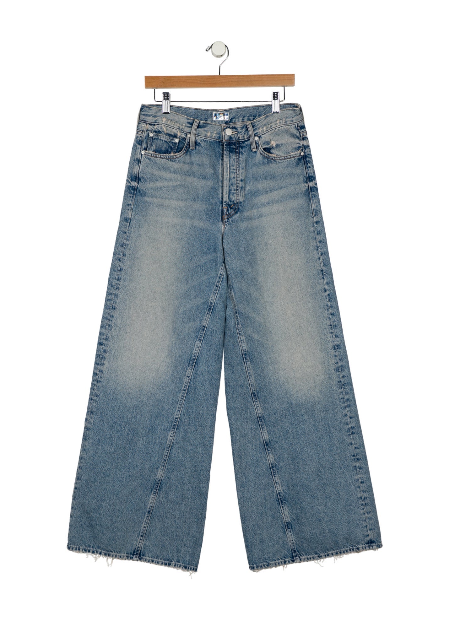 Mother High-Rise Wide Leg Jeans