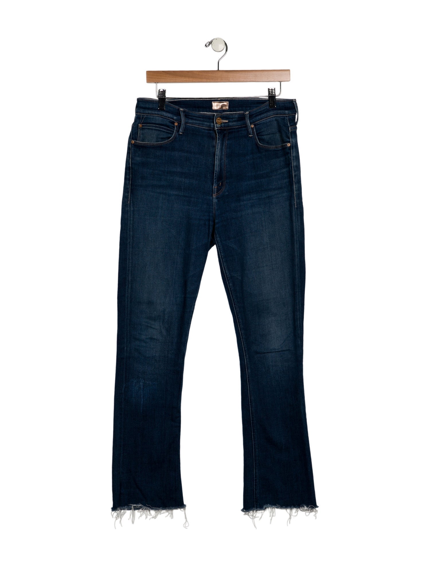 Mother High-Rise Straight Leg Jeans