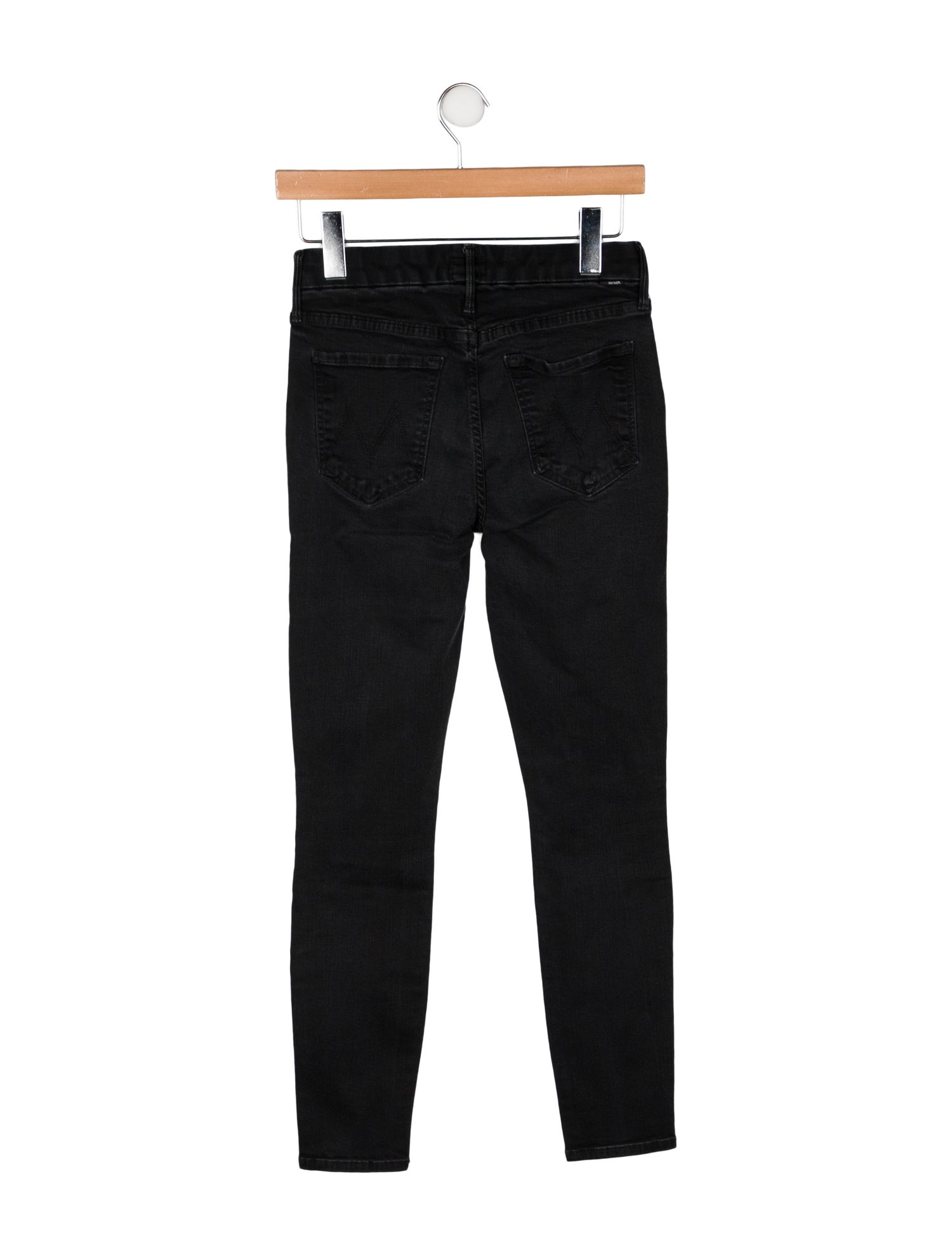 Mother Mid-Rise Skinny Leg Jeans
