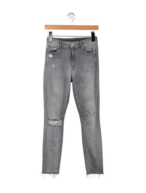 Mother Mid-Rise Skinny Leg Jeans