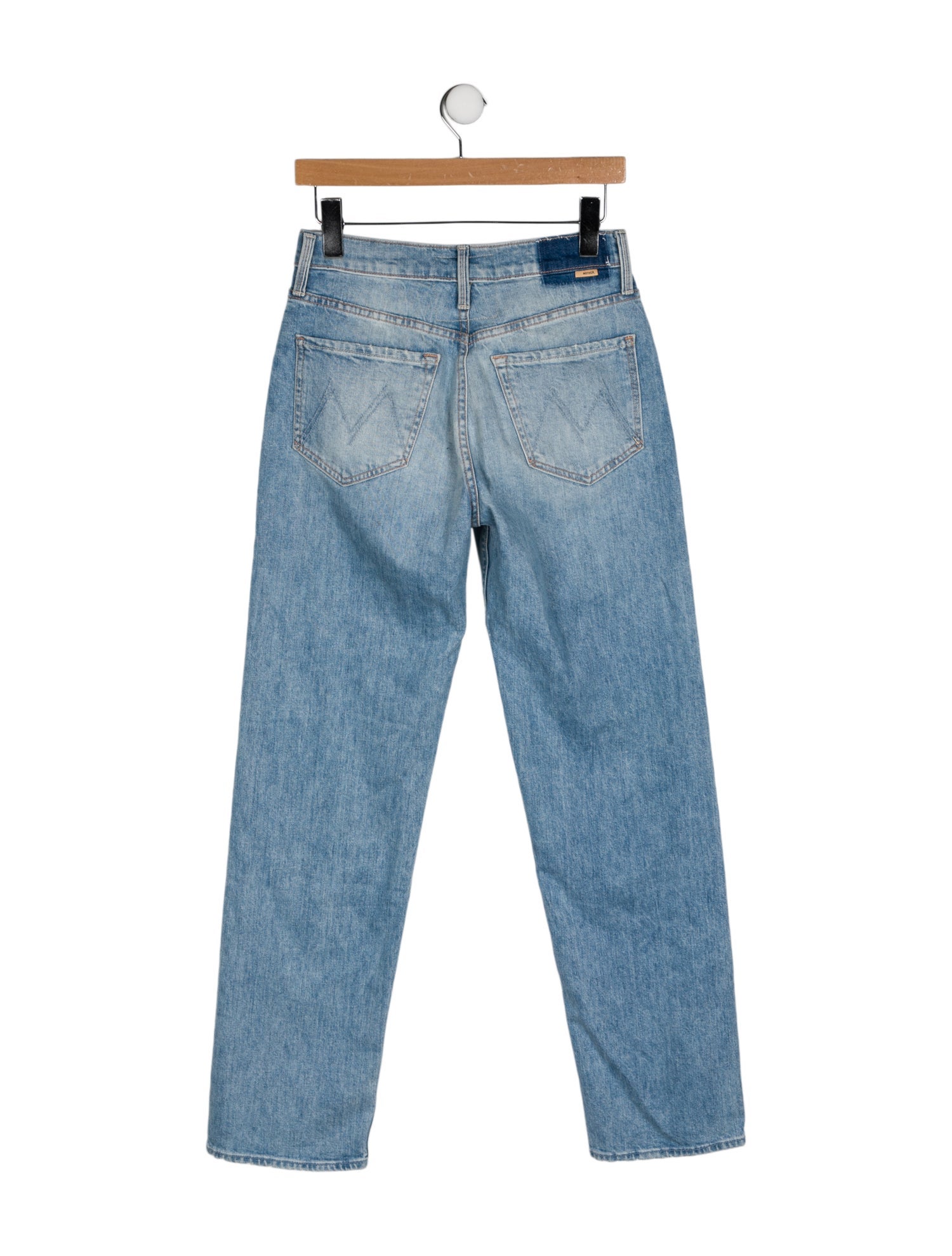 Mother High-Rise Straight Leg Jeans
