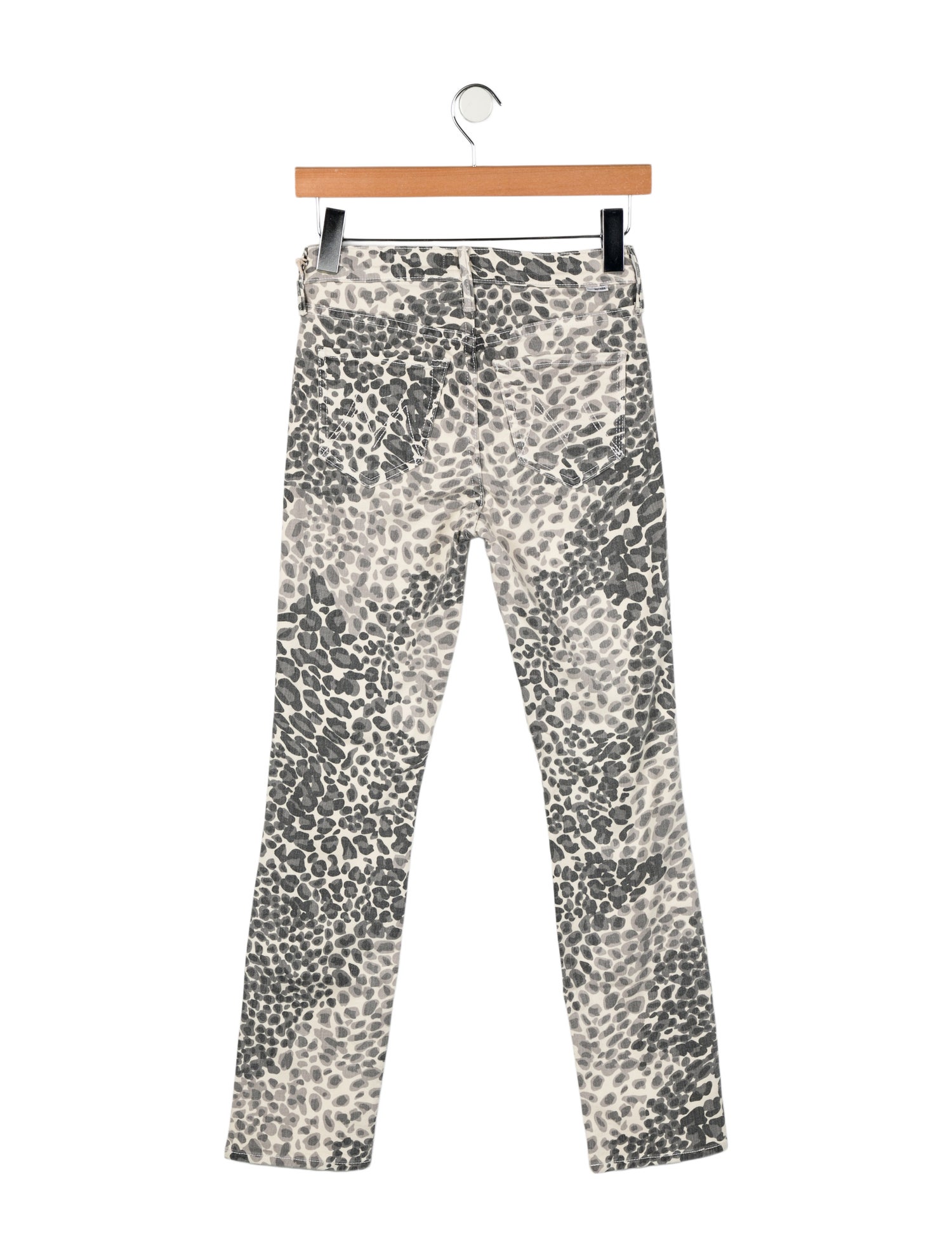 Mother Mid-Rise Straight Leg Jeans w/ Tags