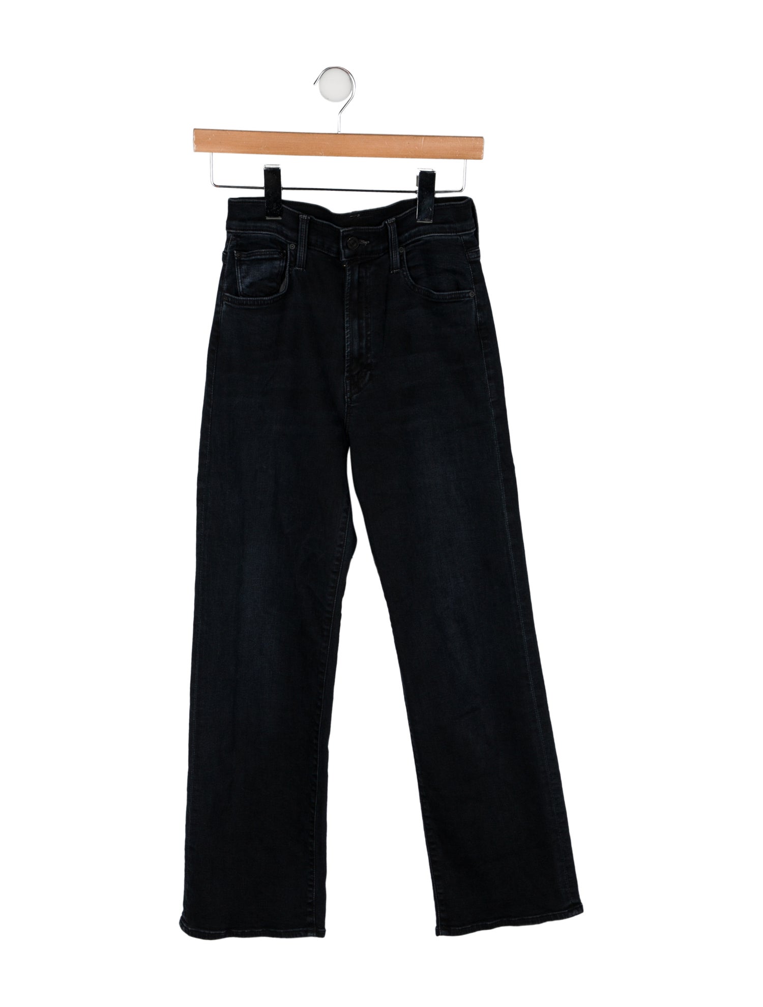 Mother High-Rise Straight Leg Jeans