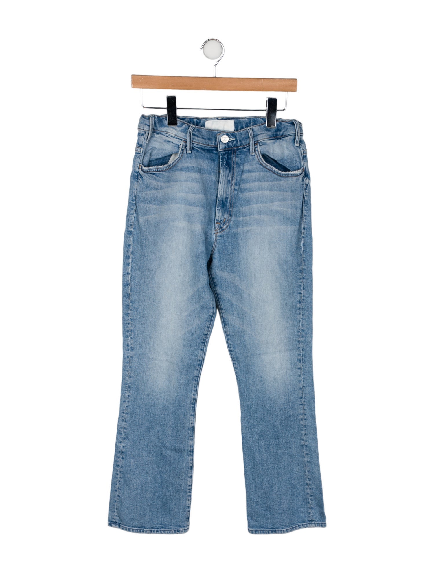 Mother High-Rise Straight Leg Jeans