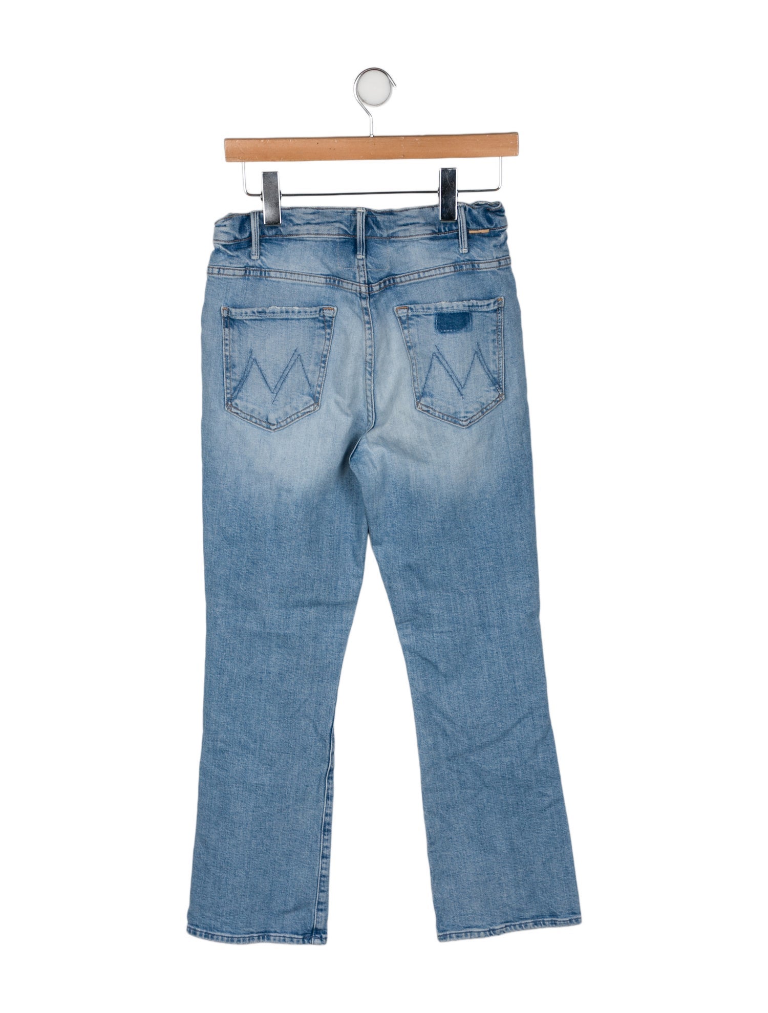 Mother High-Rise Straight Leg Jeans
