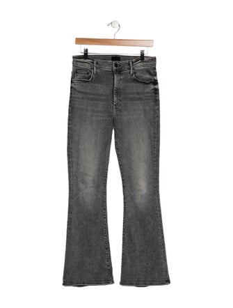 Mother Mid-Rise Wide Leg Jeans