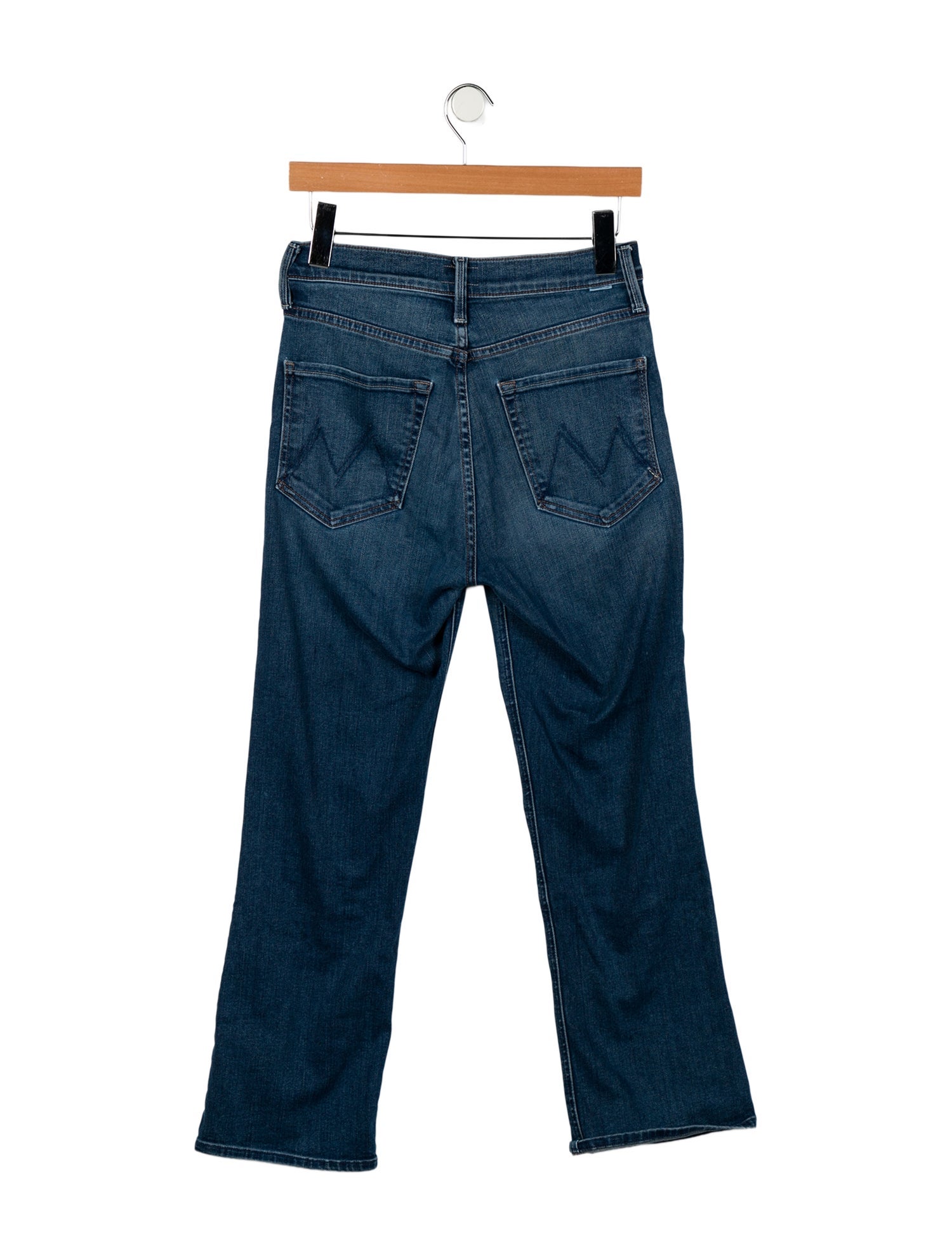 Mother High-Rise Straight Leg Jeans