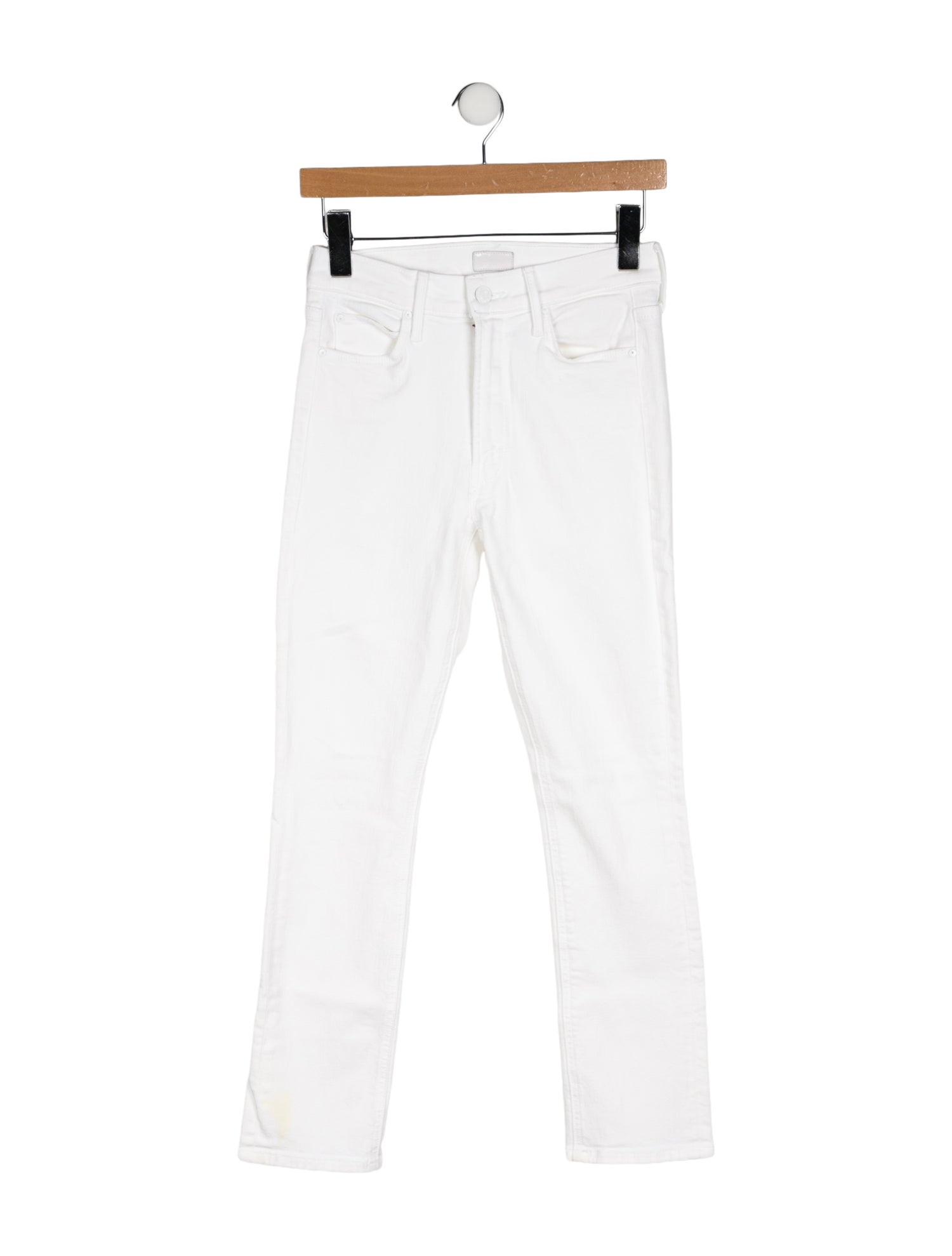 Mother High-Rise Straight Leg Jeans