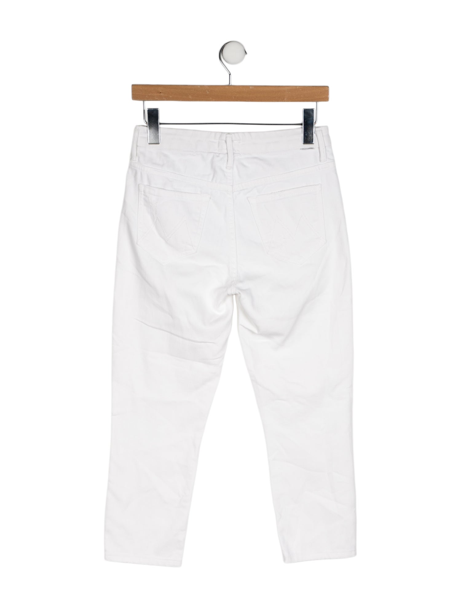 Mother Mid-Rise Skinny Leg Jeans