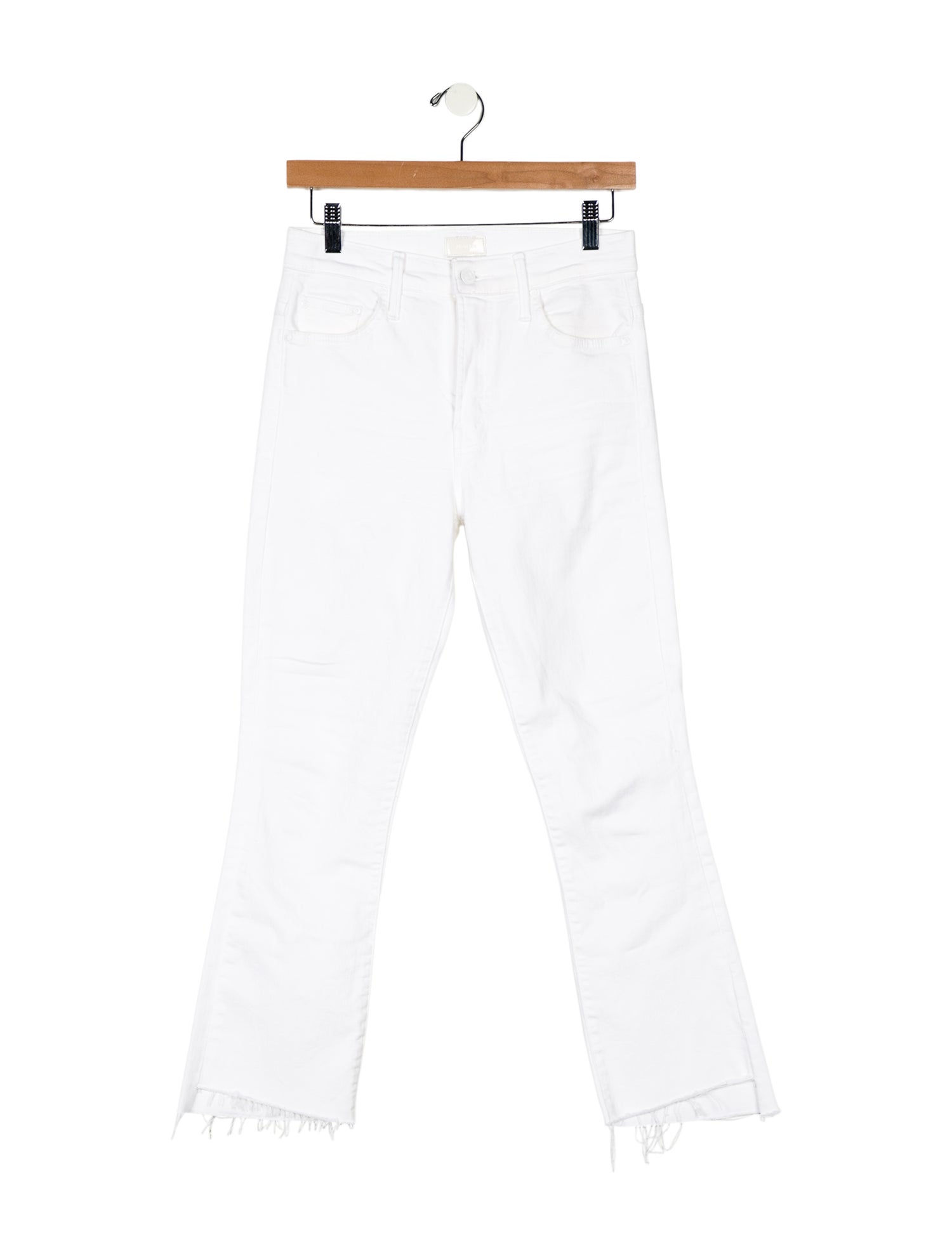 Mother Mid-Rise Straight Leg Jeans