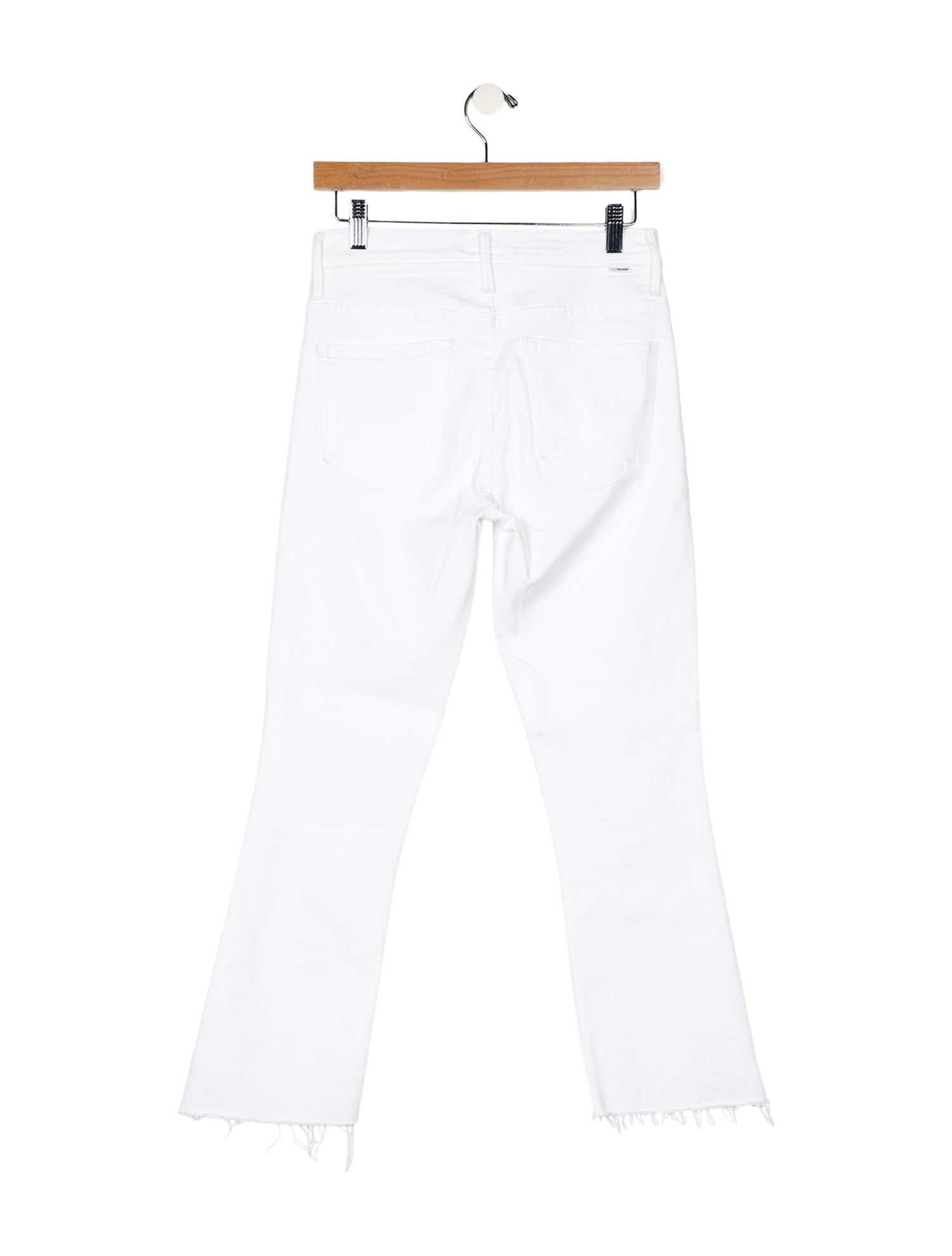 Mother Mid-Rise Straight Leg Jeans