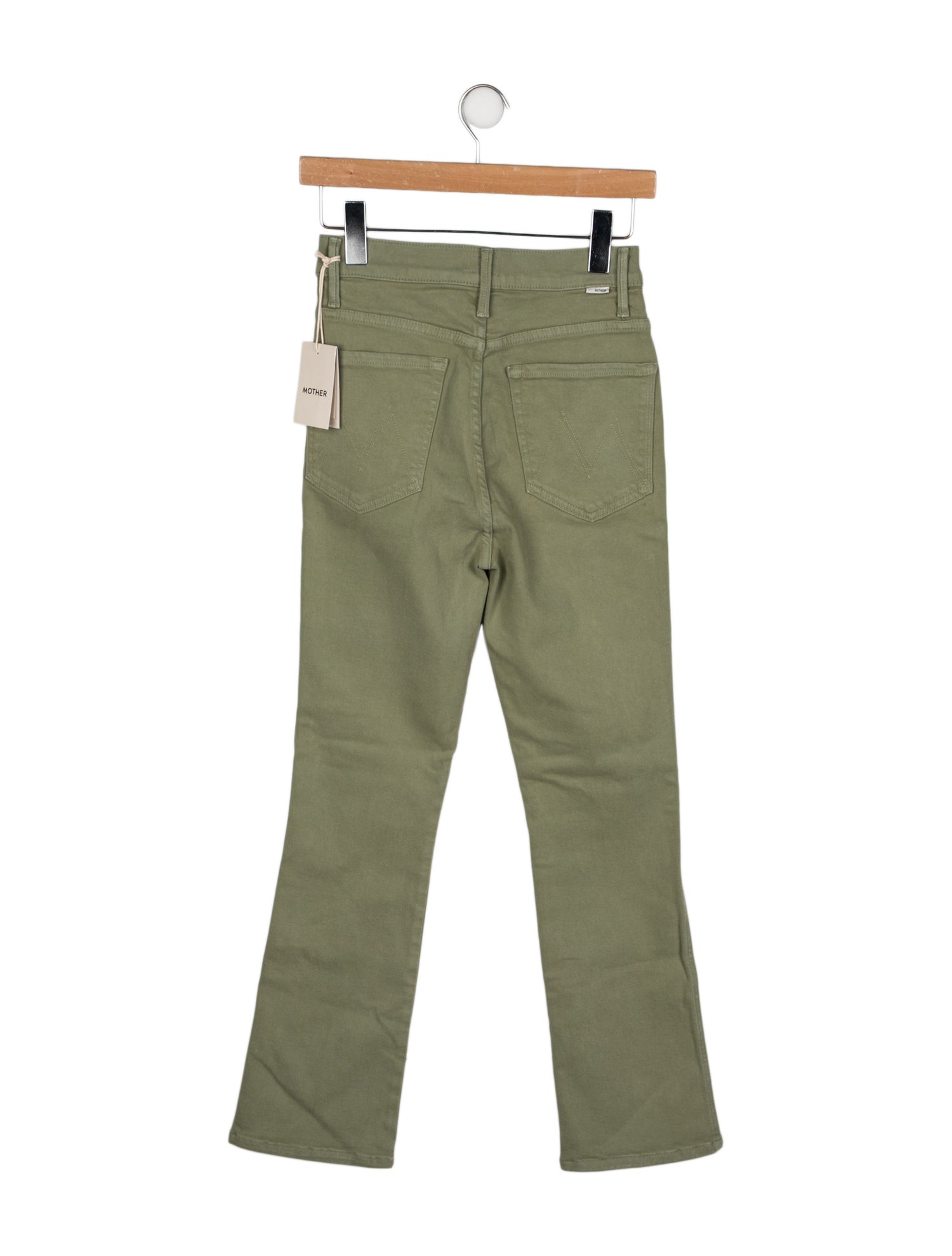 Mother High-Rise Straight Leg Jeans