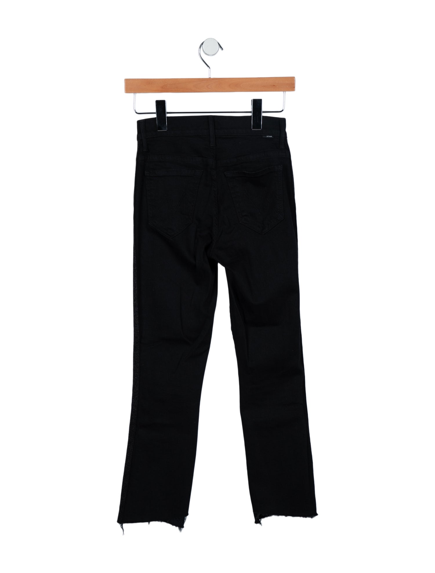 Mother Mid-Rise Straight Leg Jeans