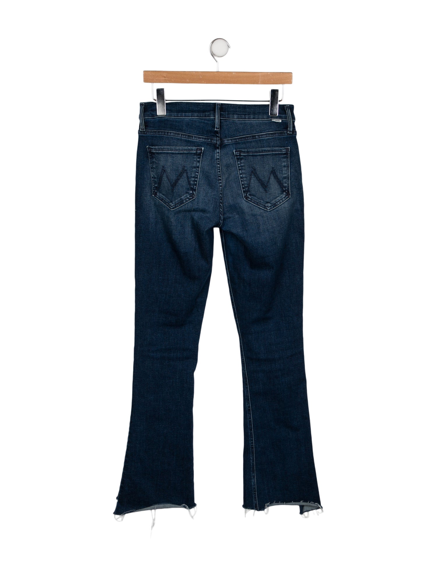 Mother Mid-Rise Straight Leg Jeans