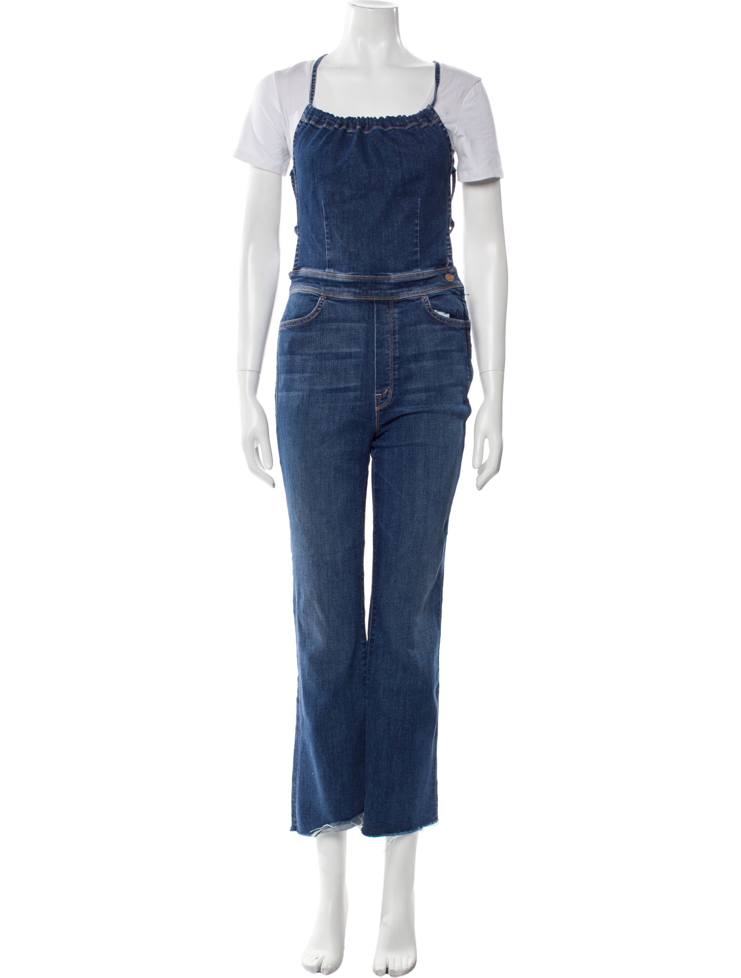 Mother Square Neckline Jumpsuit