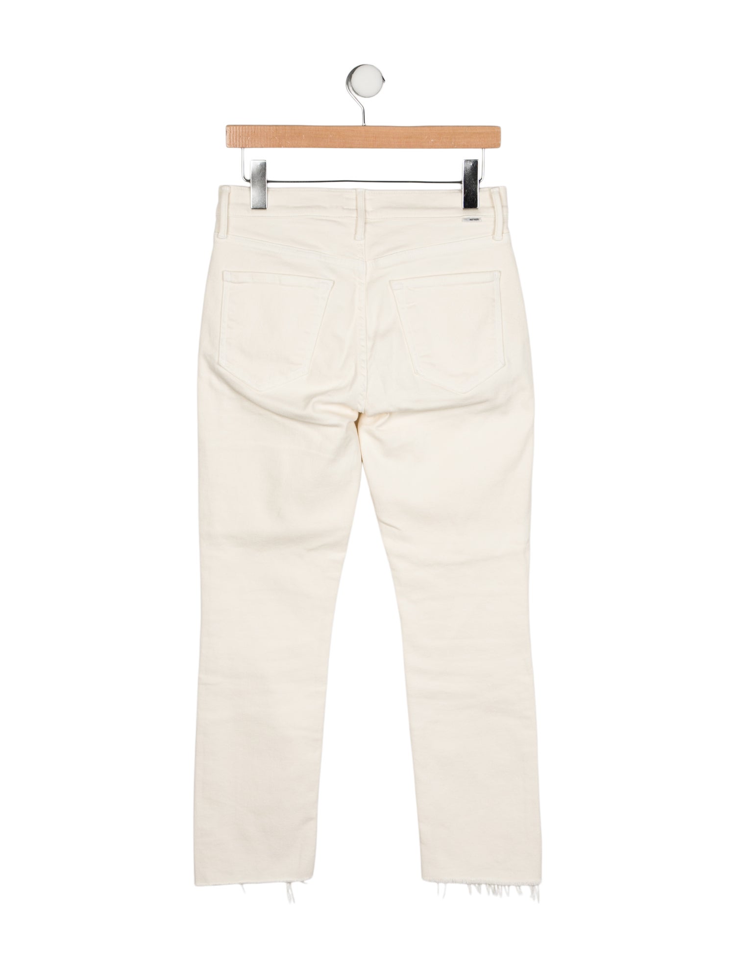 Mother Mid-Rise Straight Leg Jeans