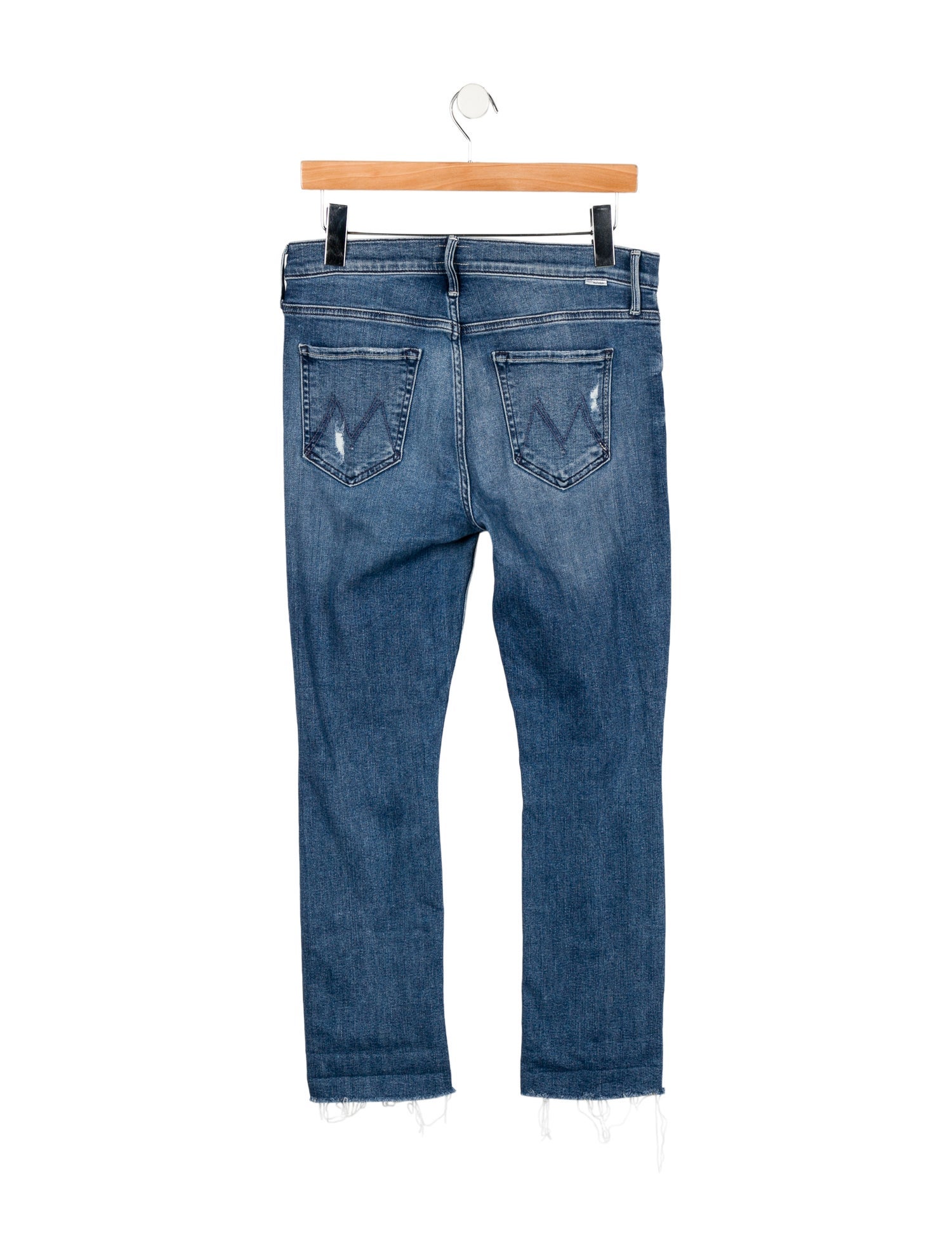Mother High-Rise Straight Leg Jeans