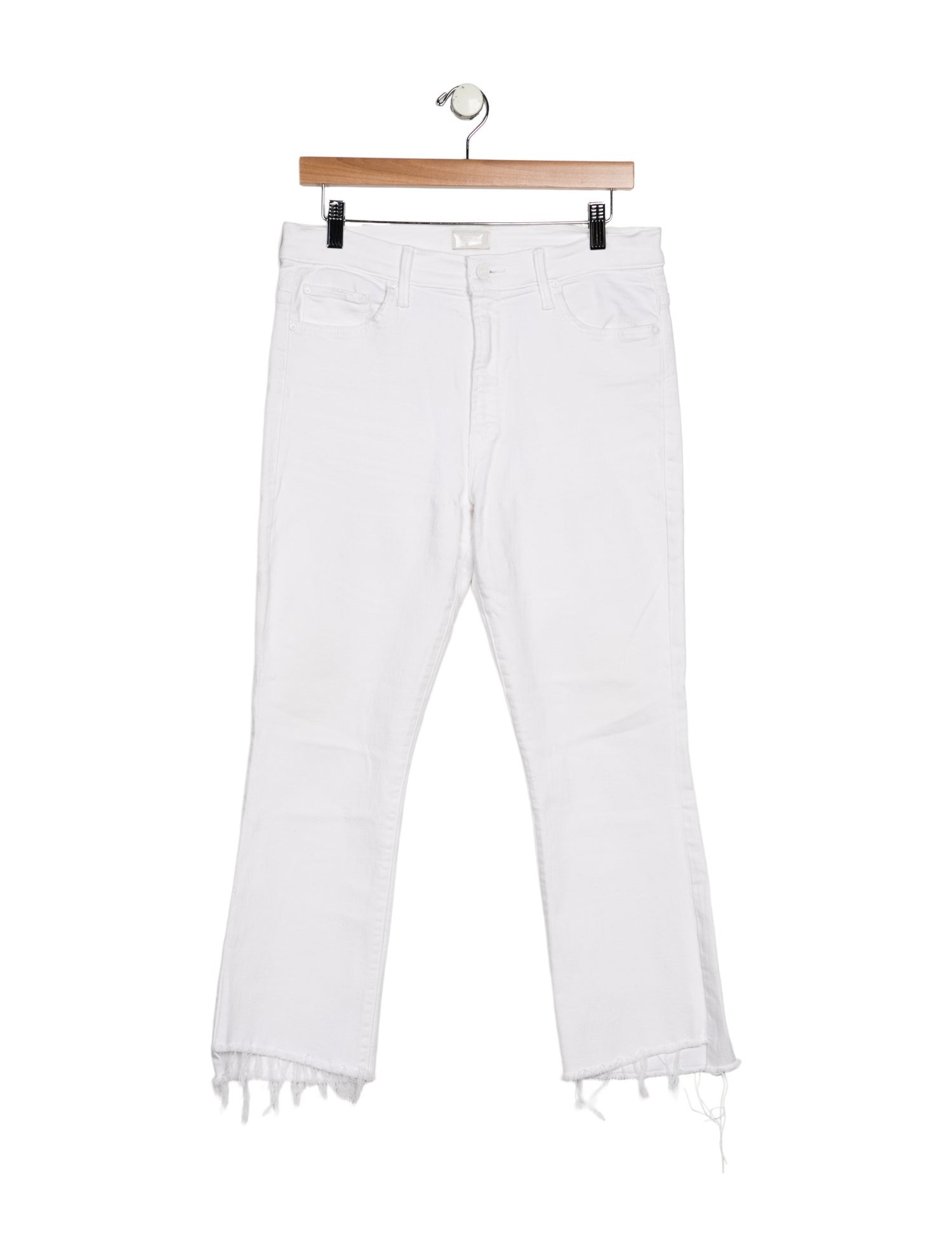 Mother Mid-Rise Straight Leg Jeans