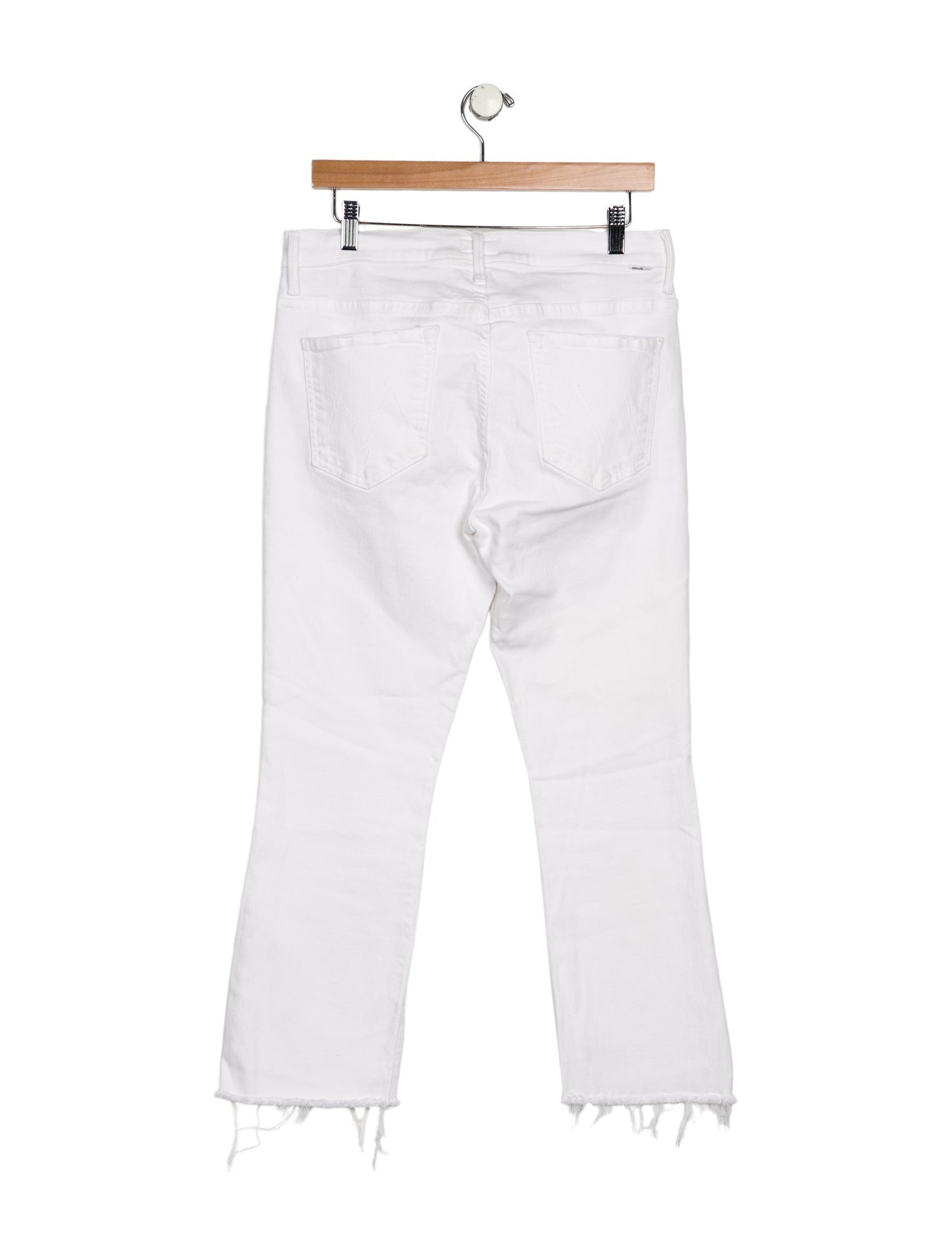Mother Mid-Rise Straight Leg Jeans