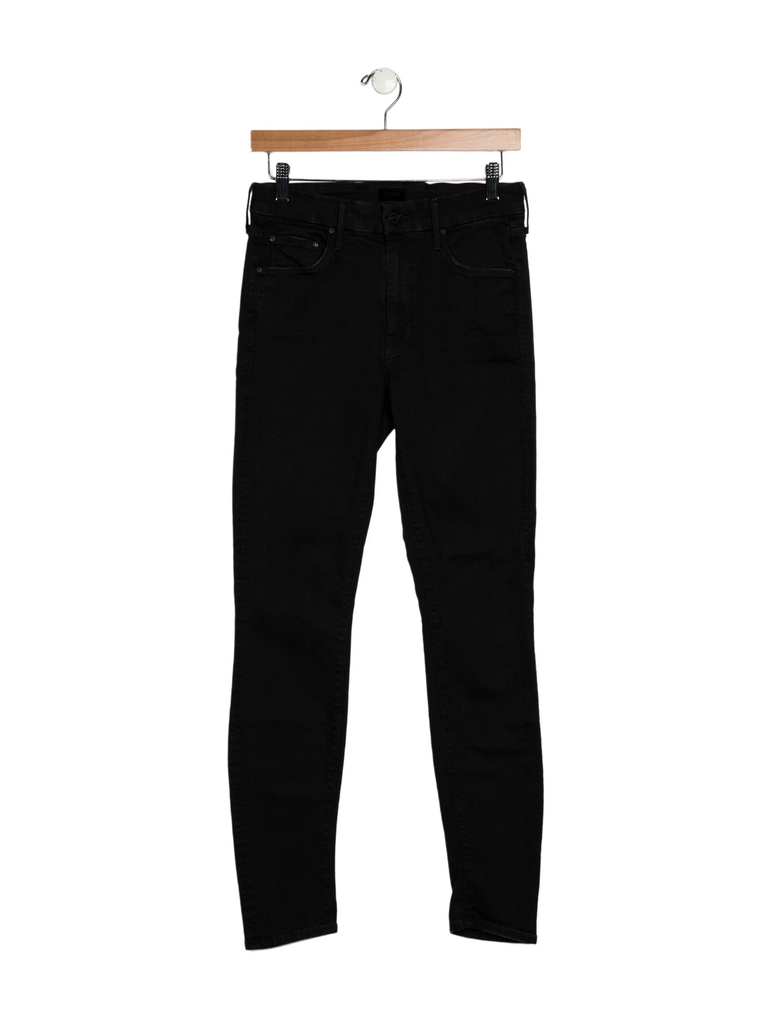 Mother Mid-Rise Skinny Leg Jeans