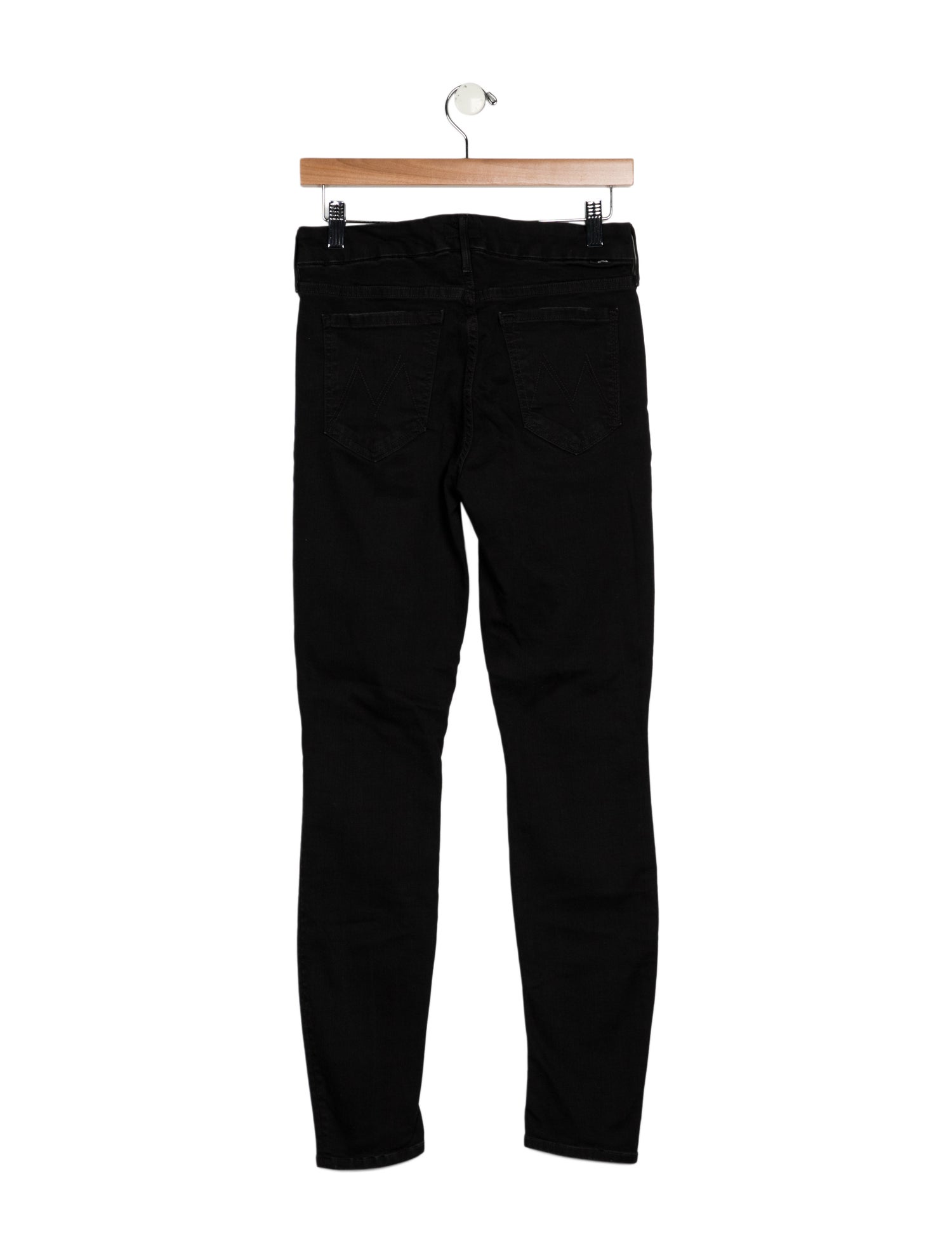 Mother Mid-Rise Skinny Leg Jeans