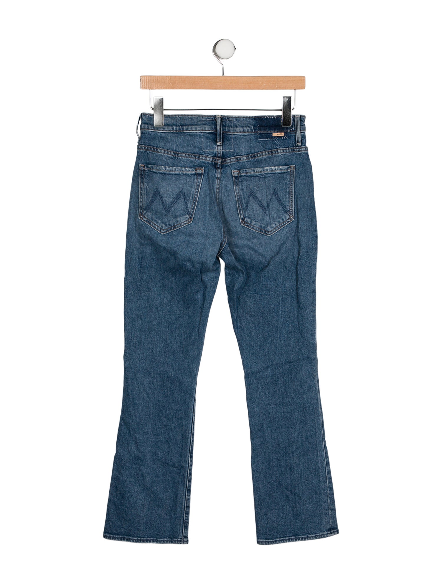 Mother High-Rise Straight Leg Jeans