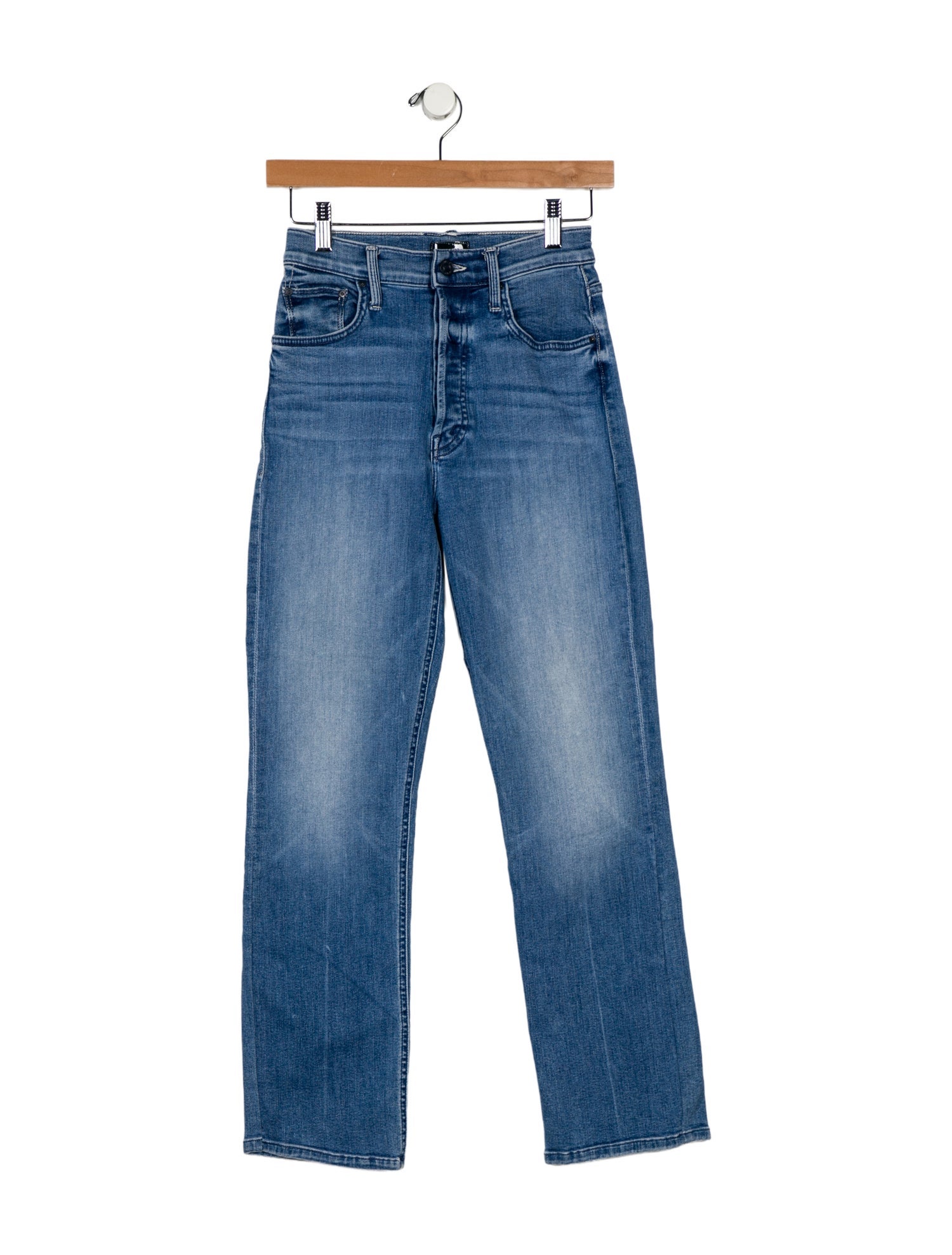 Mother High-Rise Straight Leg Jeans