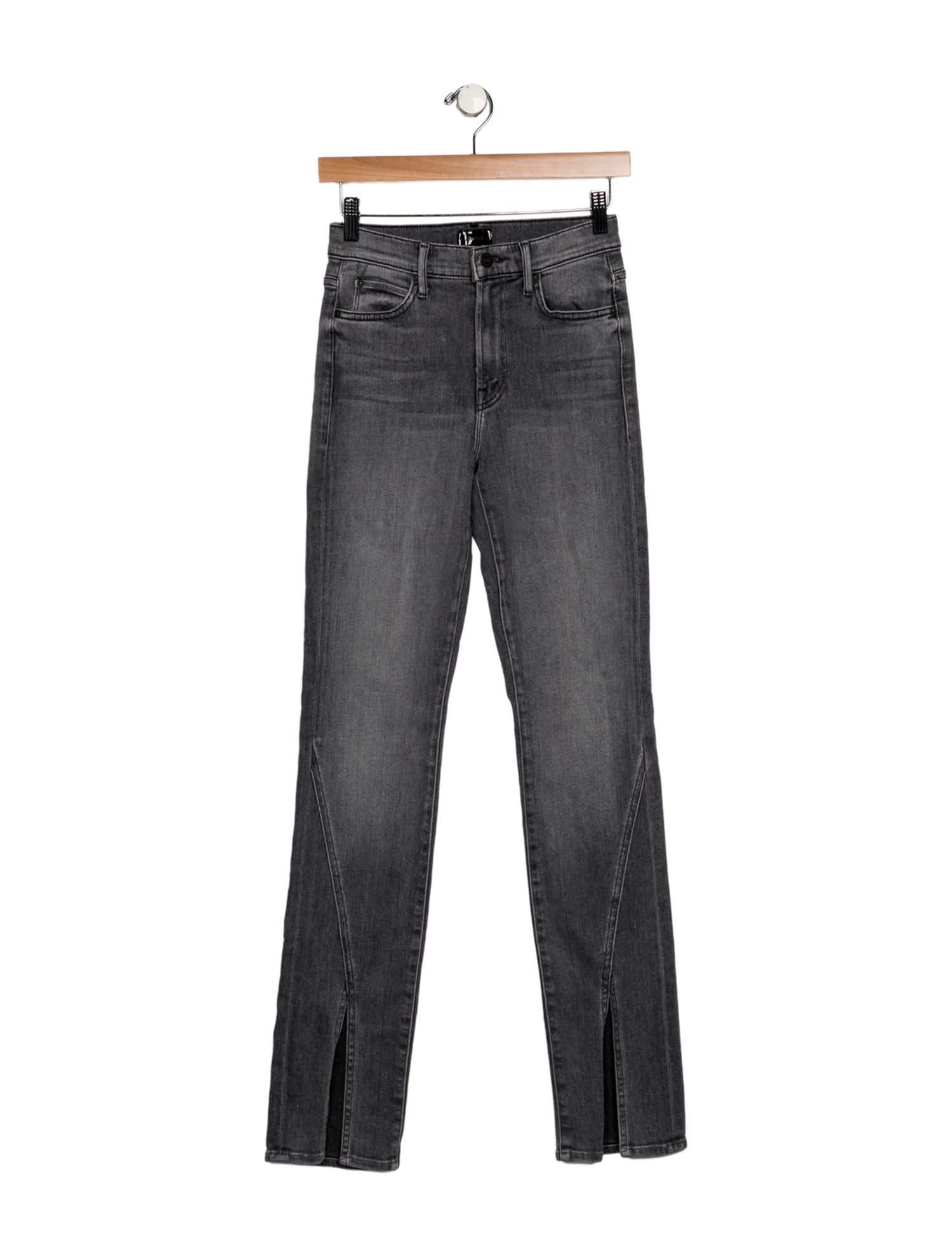 Mother Mid-Rise Straight Leg Jeans
