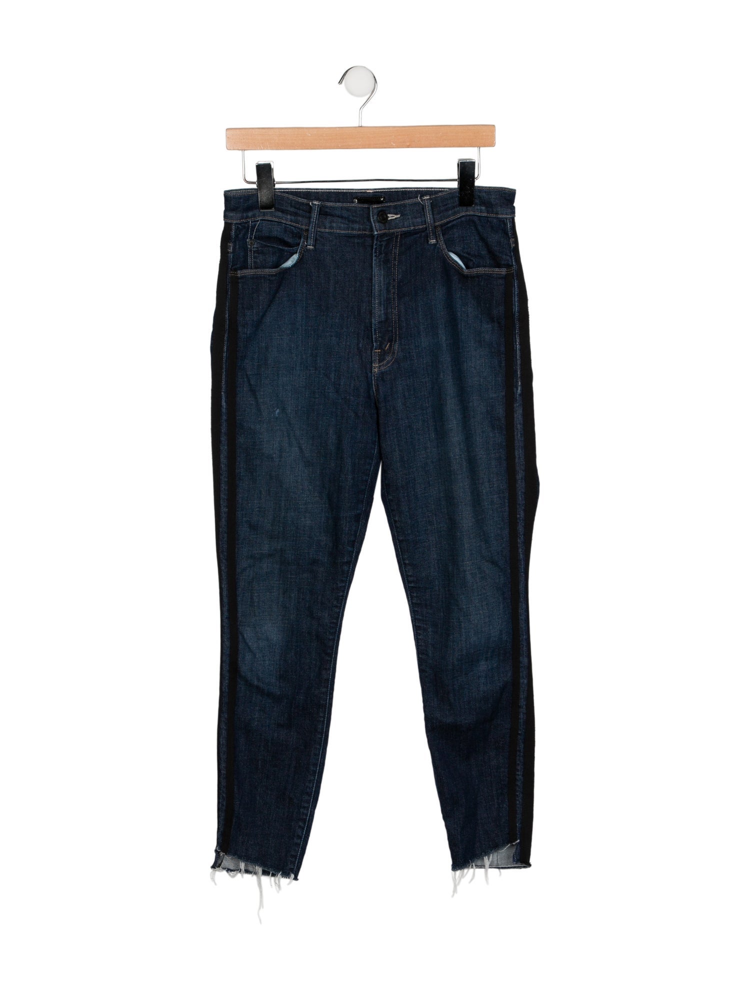 Mother Mid-Rise Skinny Leg Jeans