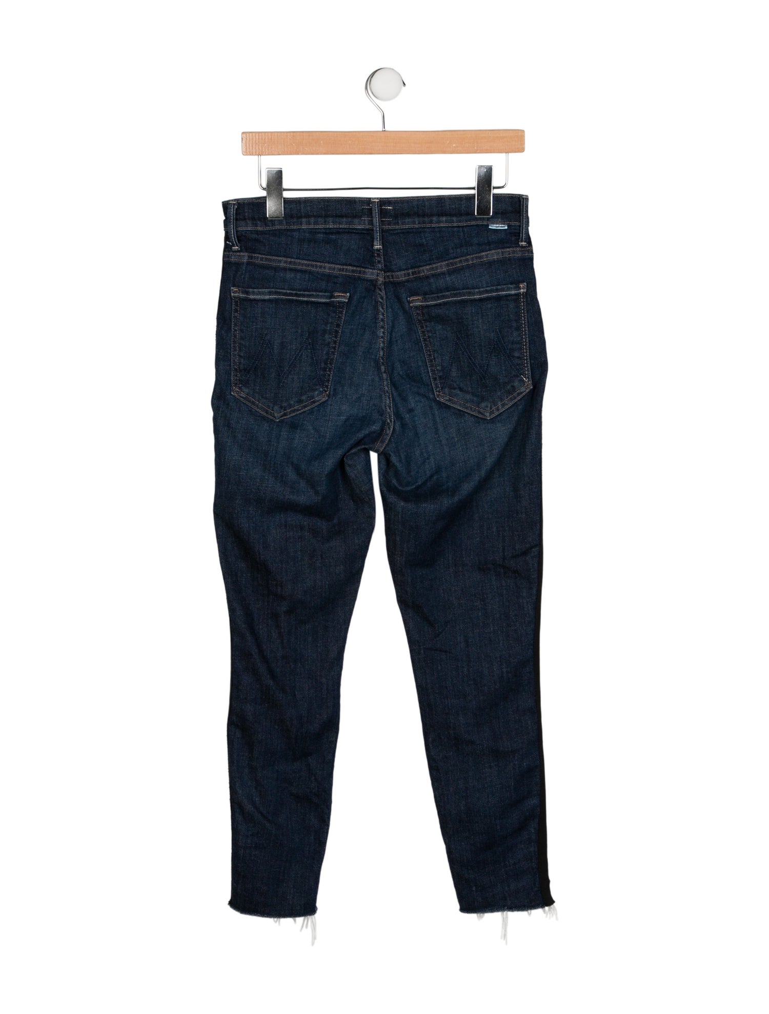 Mother Mid-Rise Skinny Leg Jeans