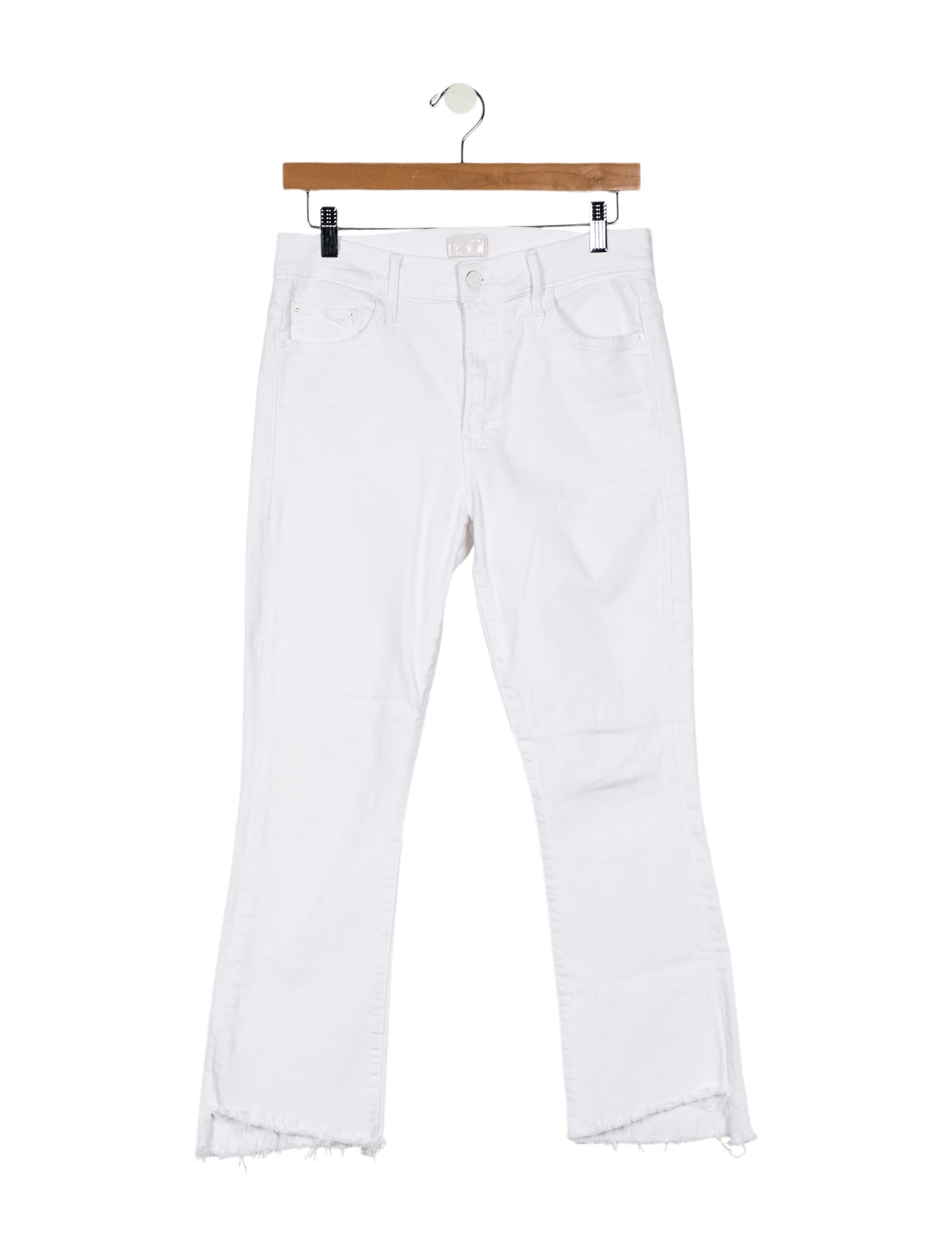 Mother High-Rise Straight Leg Jeans