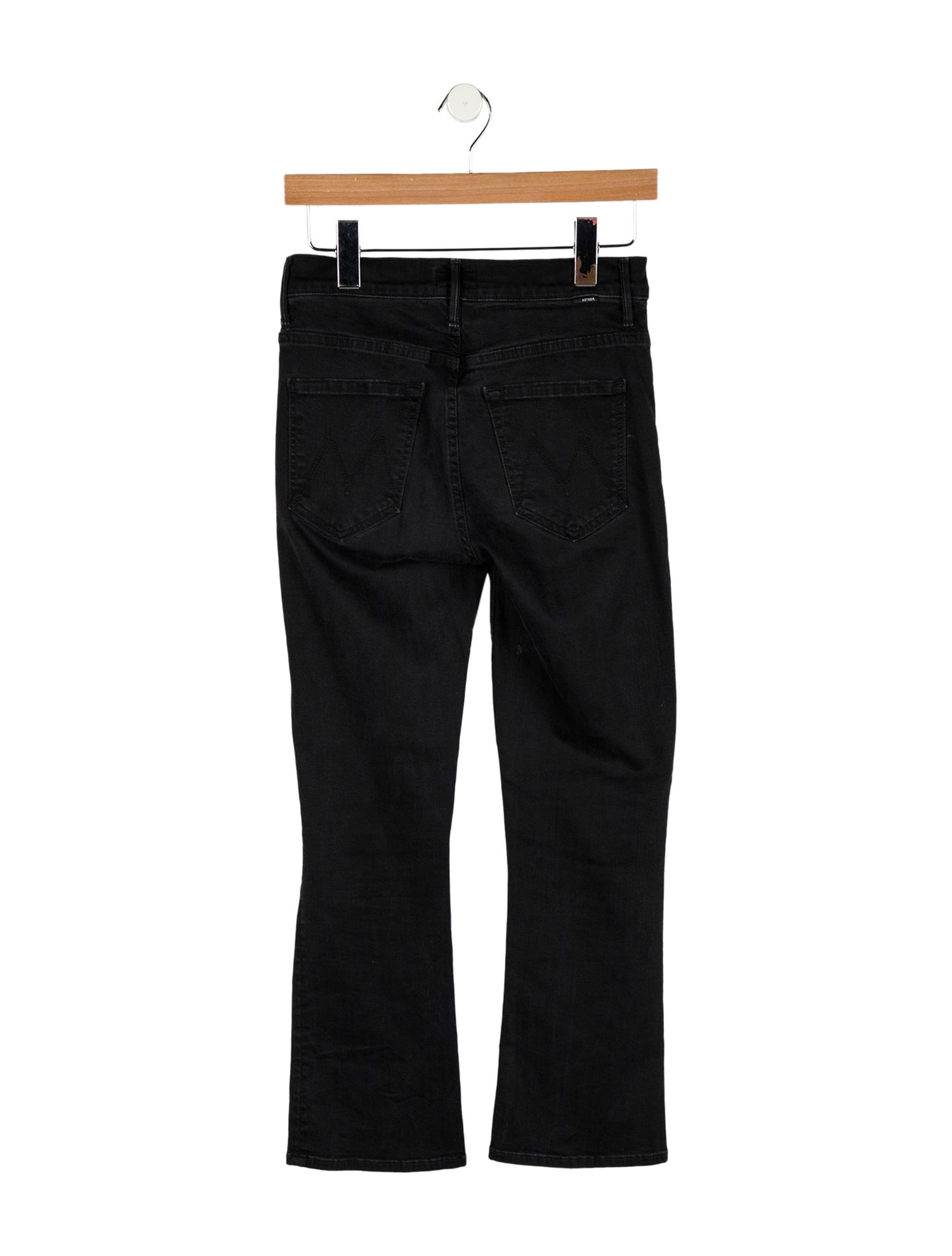 Mother Mid-Rise Straight Leg Jeans