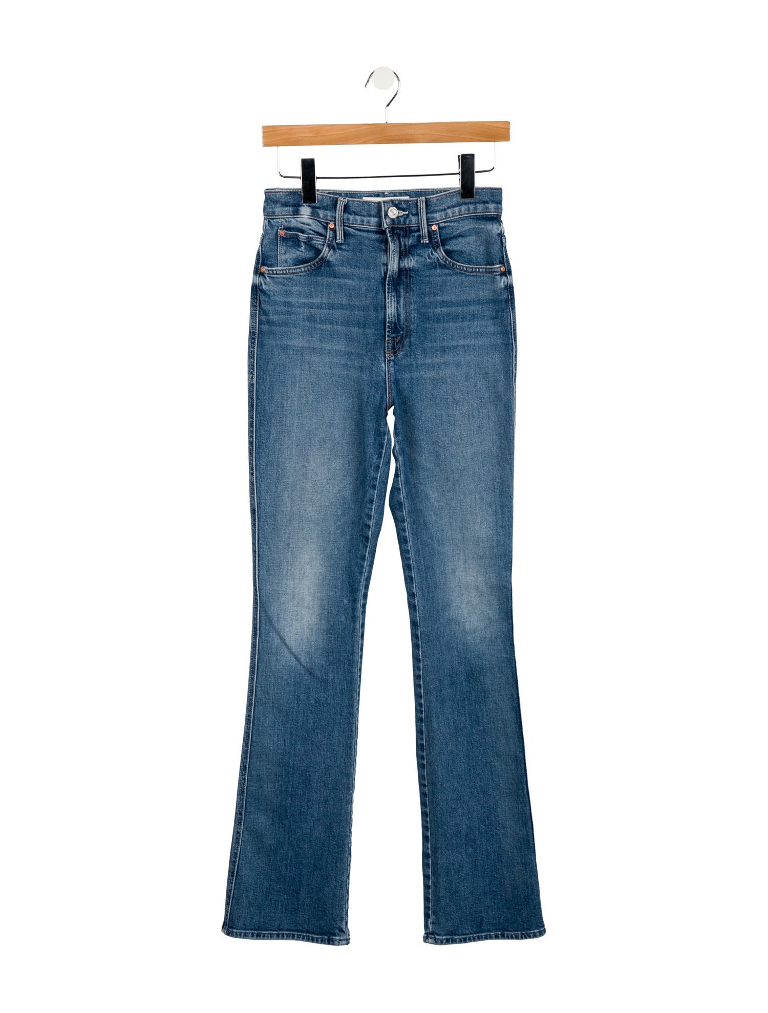 Mother High-Rise Wide Leg Jeans
