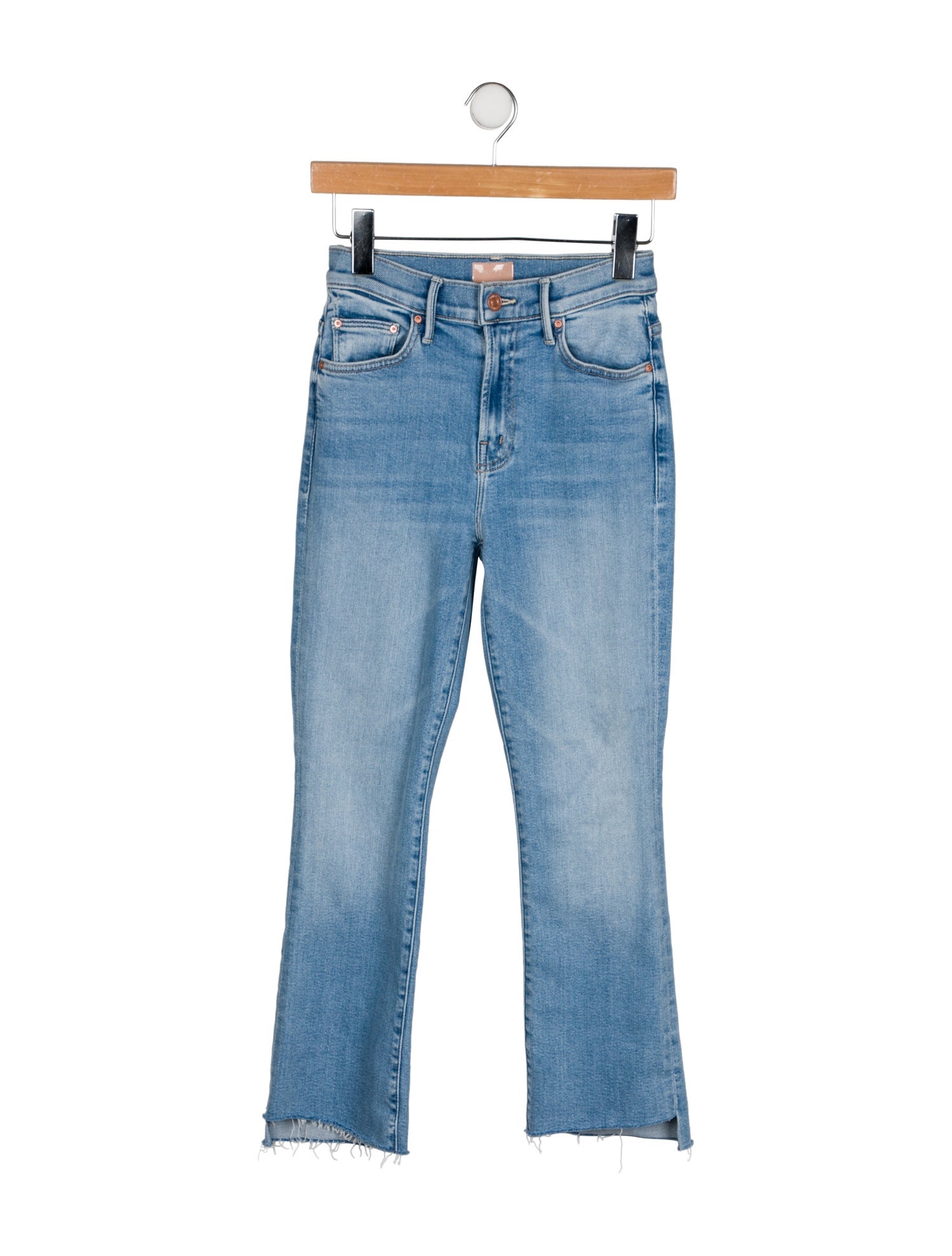 Mother Mid-Rise Flared Jeans