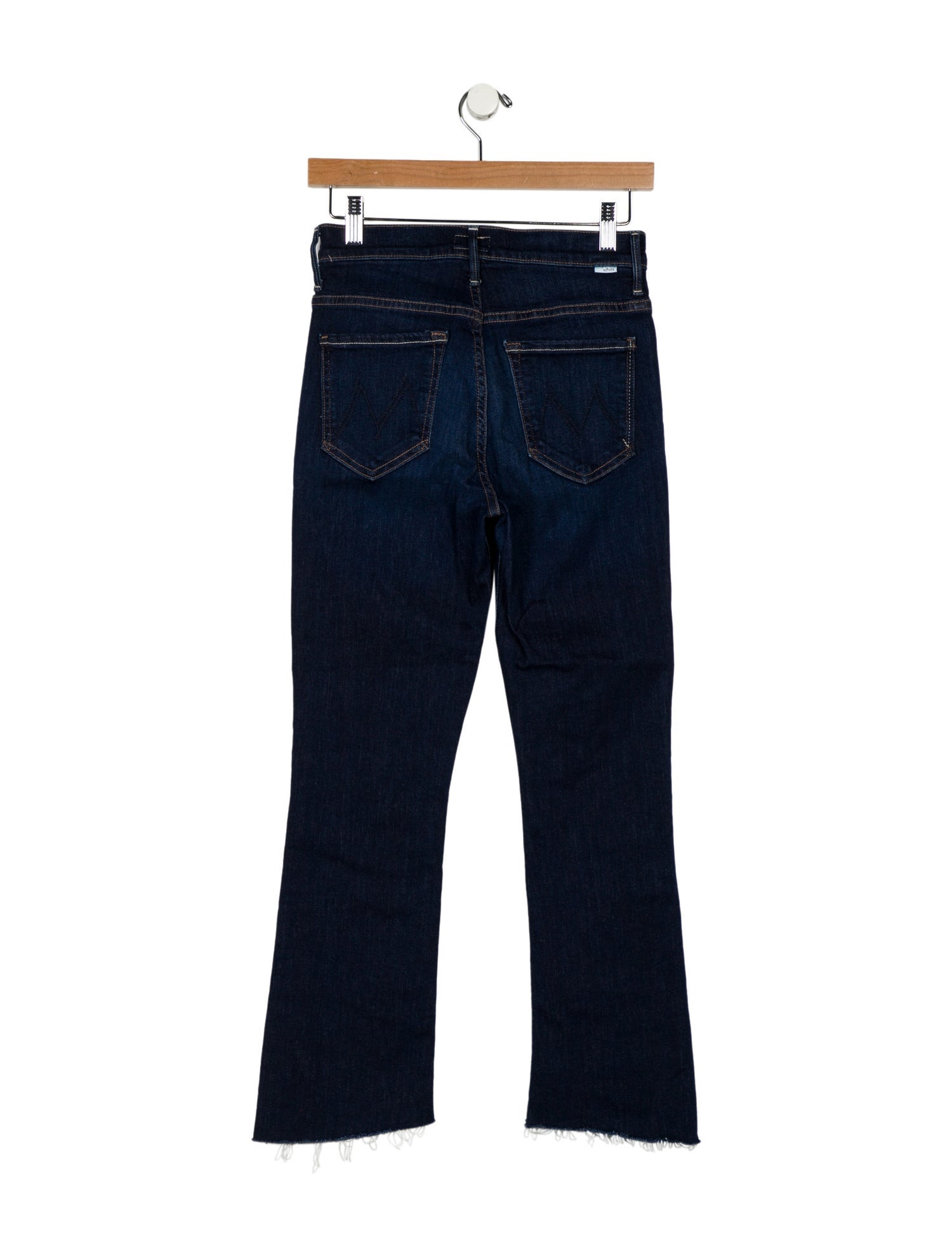 Mother Mid-Rise Straight Leg Jeans