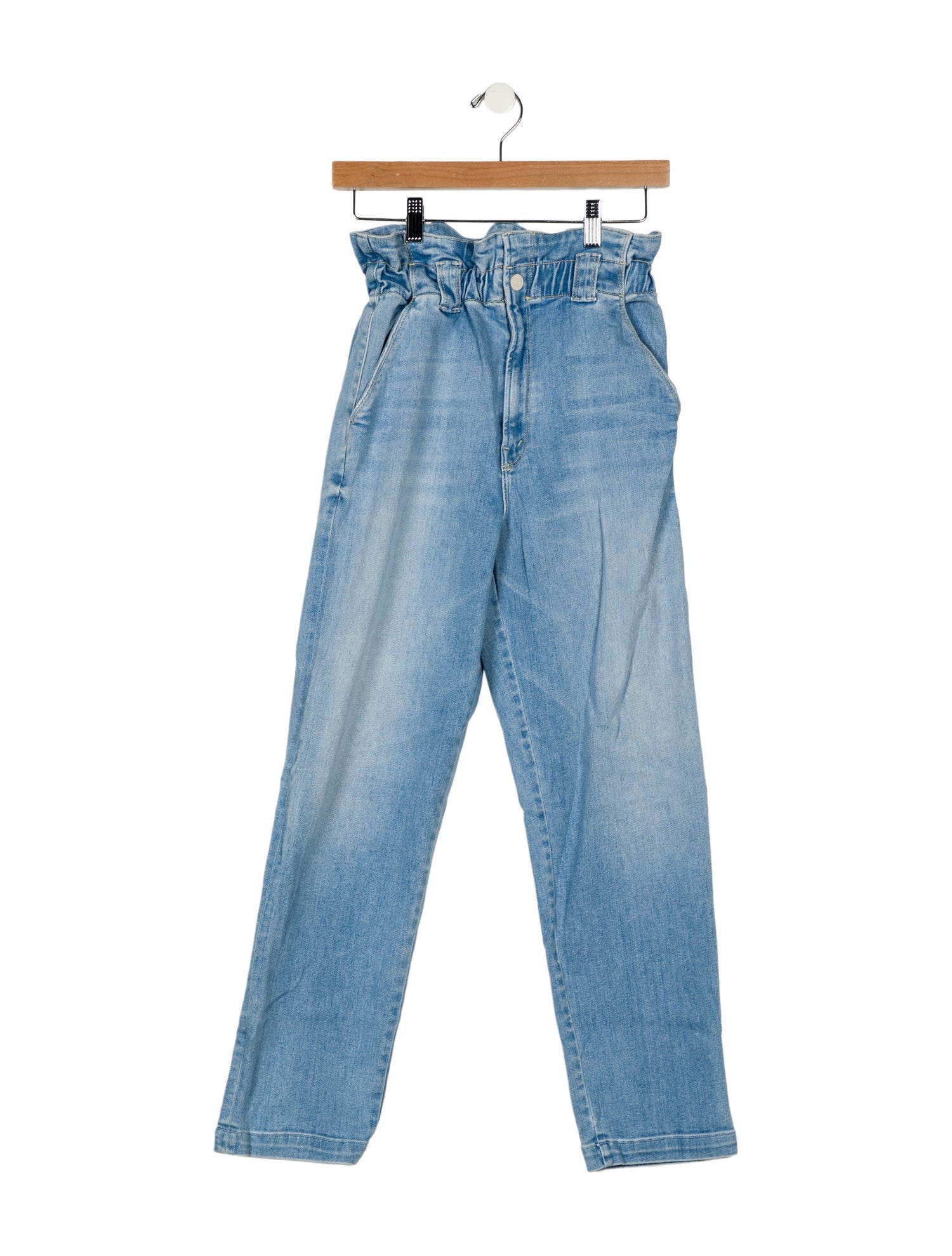 Mother High-Rise Straight Leg Jeans