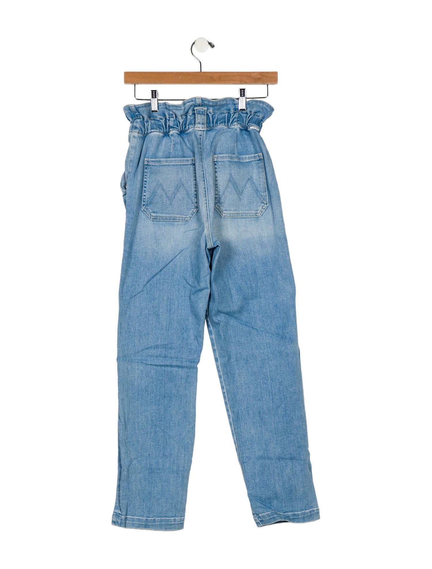 Mother High-Rise Straight Leg Jeans
