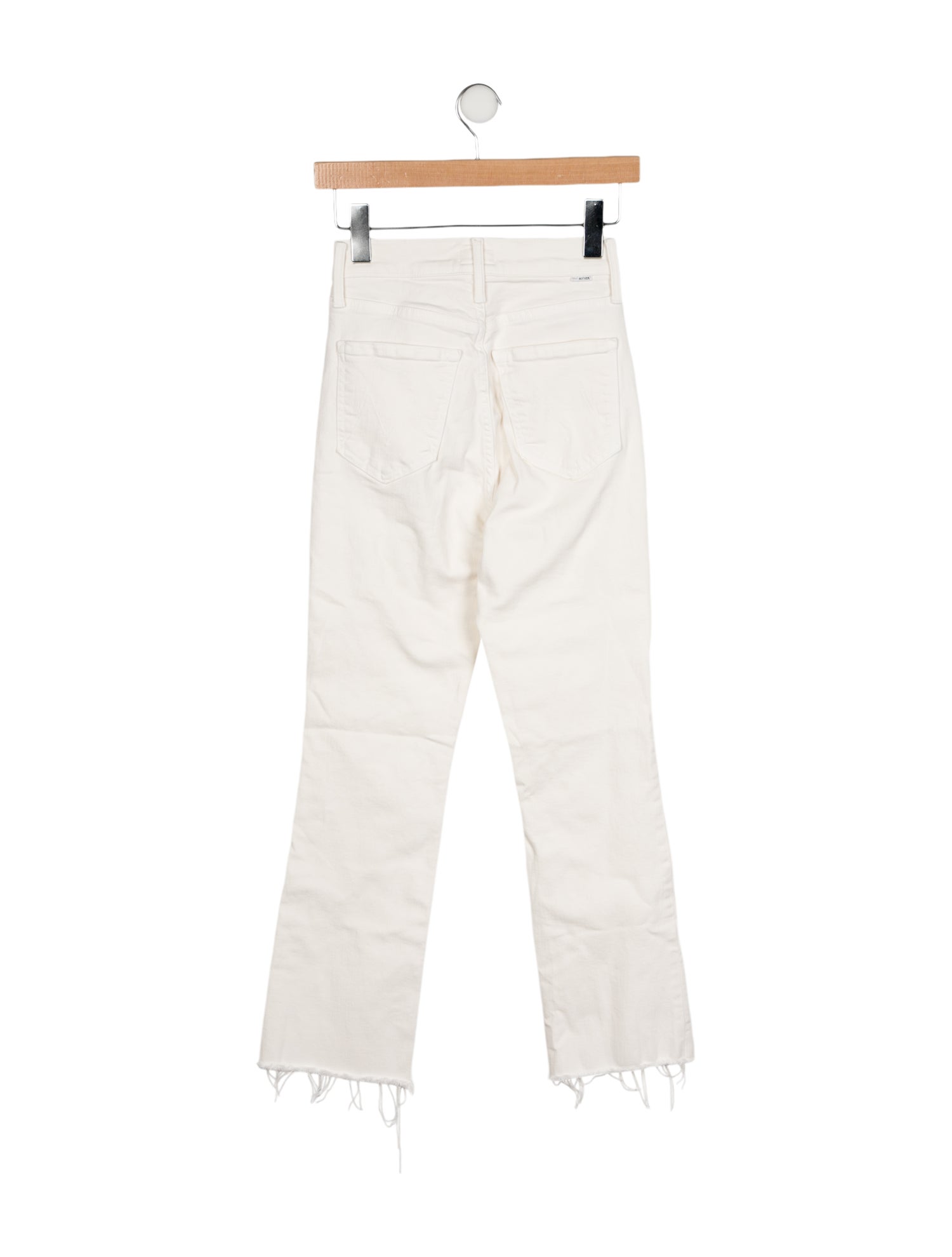 Mother High-Rise Straight Leg Jeans